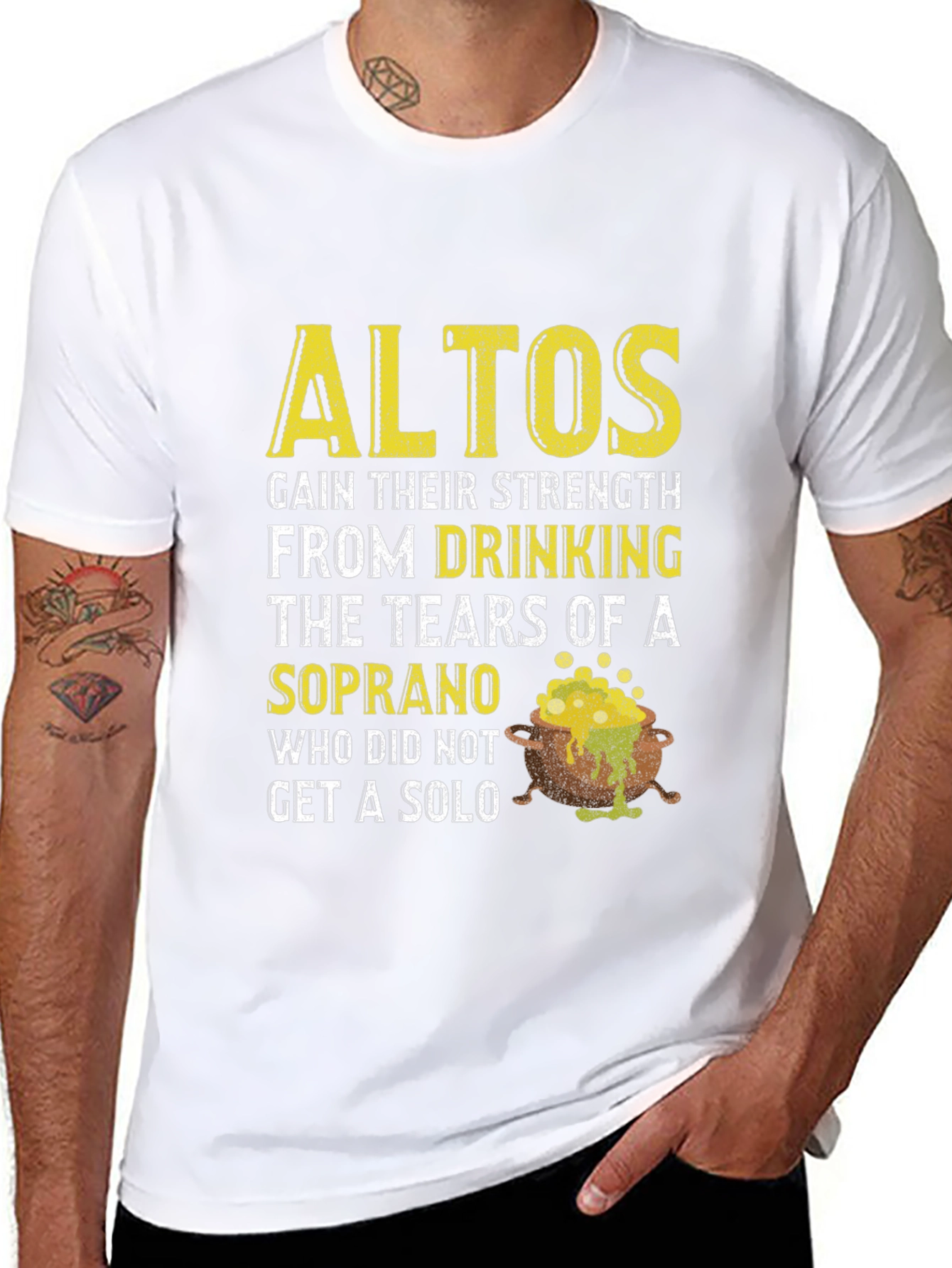 Funny Altos Tears Of Soprano T-Shirt
