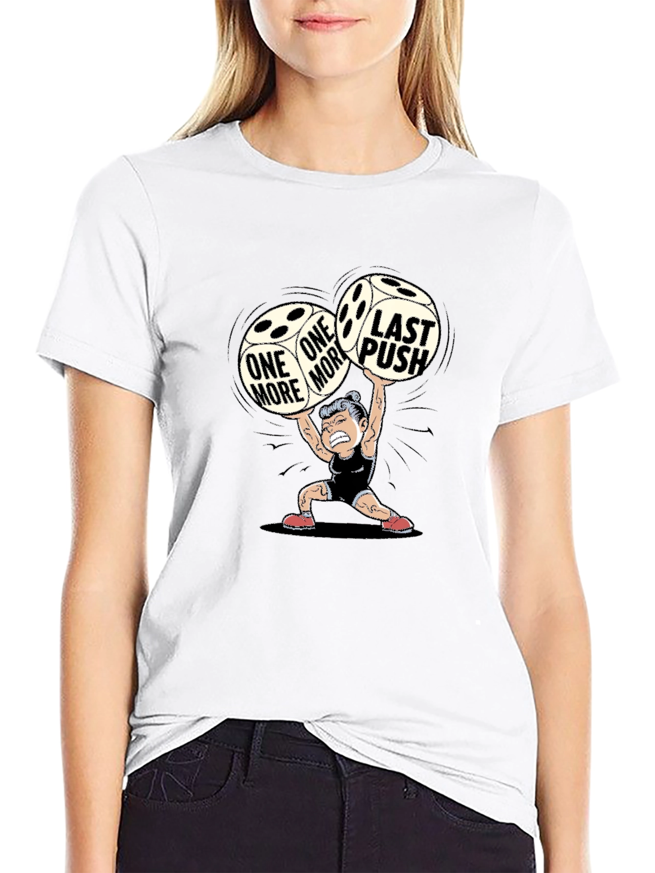 One More Last Push Graphic Tee