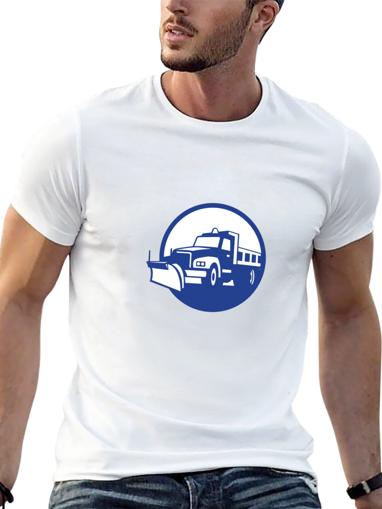Snowplow Truck Graphic Tee