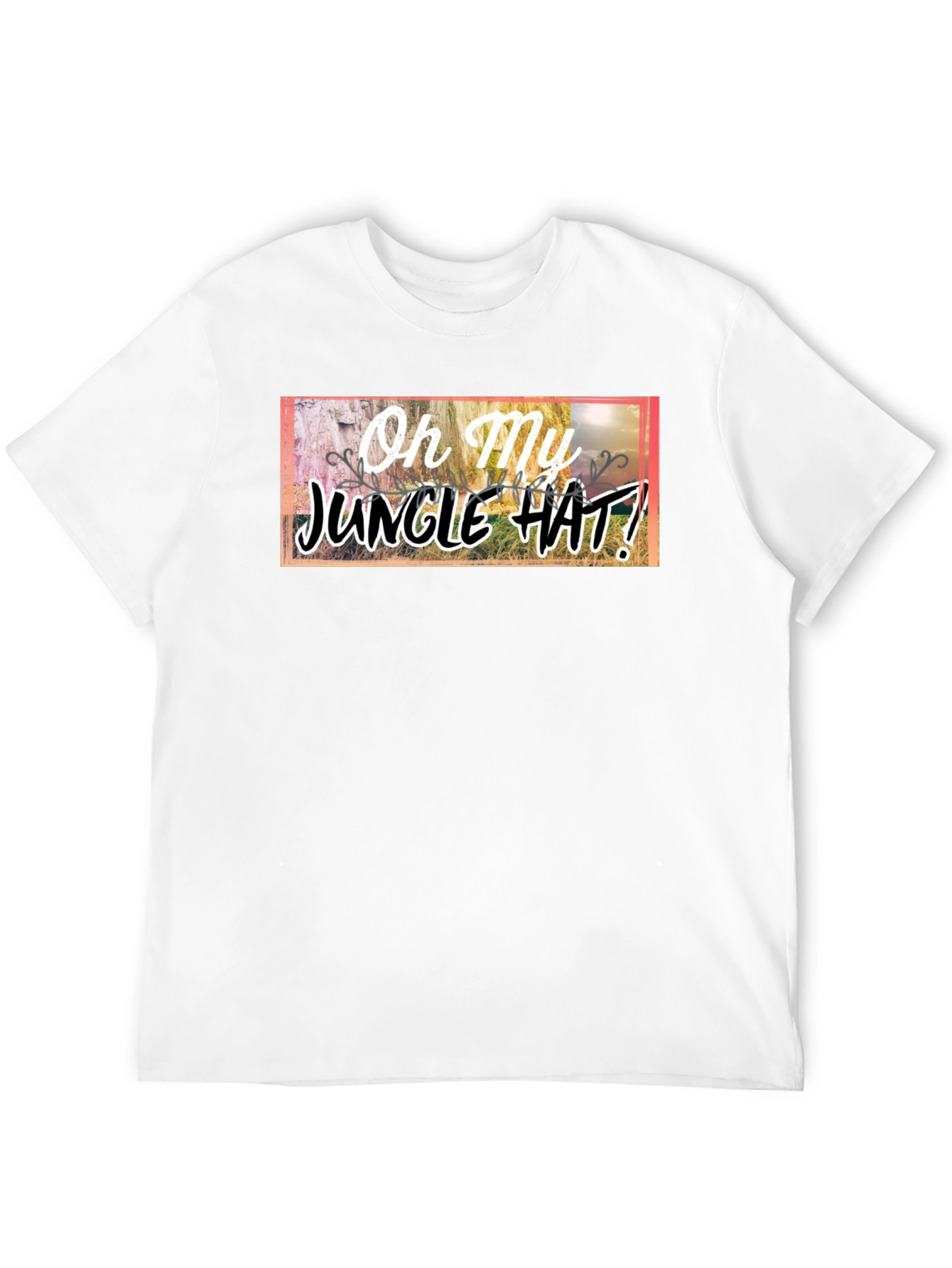 Oh My Jungle Hat Graphic T-Shirt