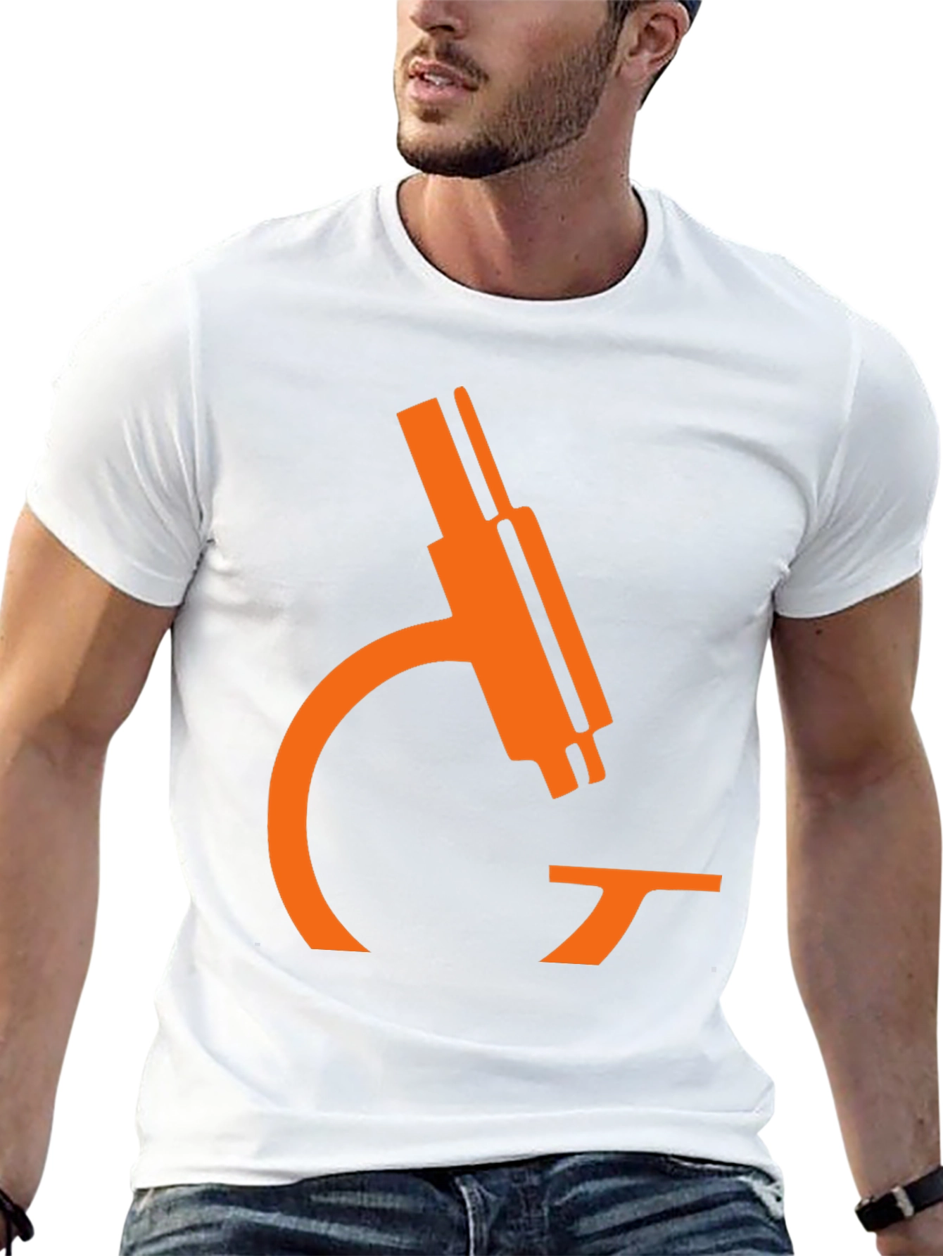 Science T-Shirt - Microscope Graphic Tee