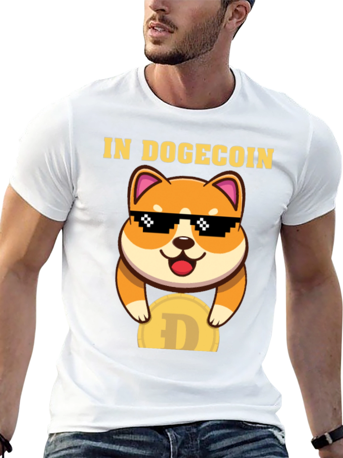 In Dogecoin Crypto T-Shirt