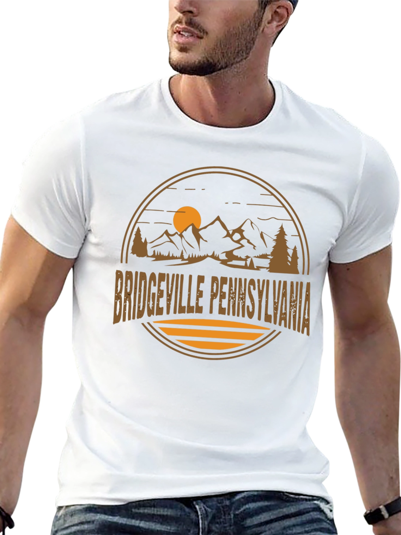 Bridgeville Pennsylvania T-Shirt - Nature Inspired Tee