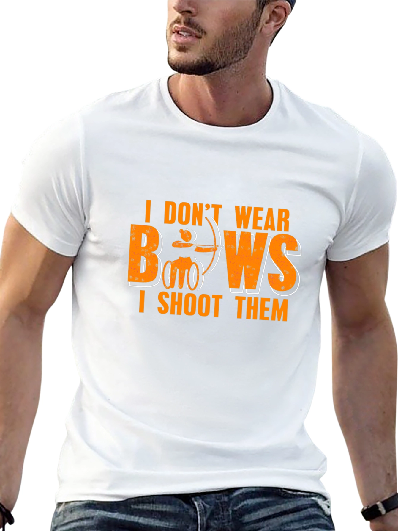 I Dont Wear Bows T-Shirt - Archery Tee