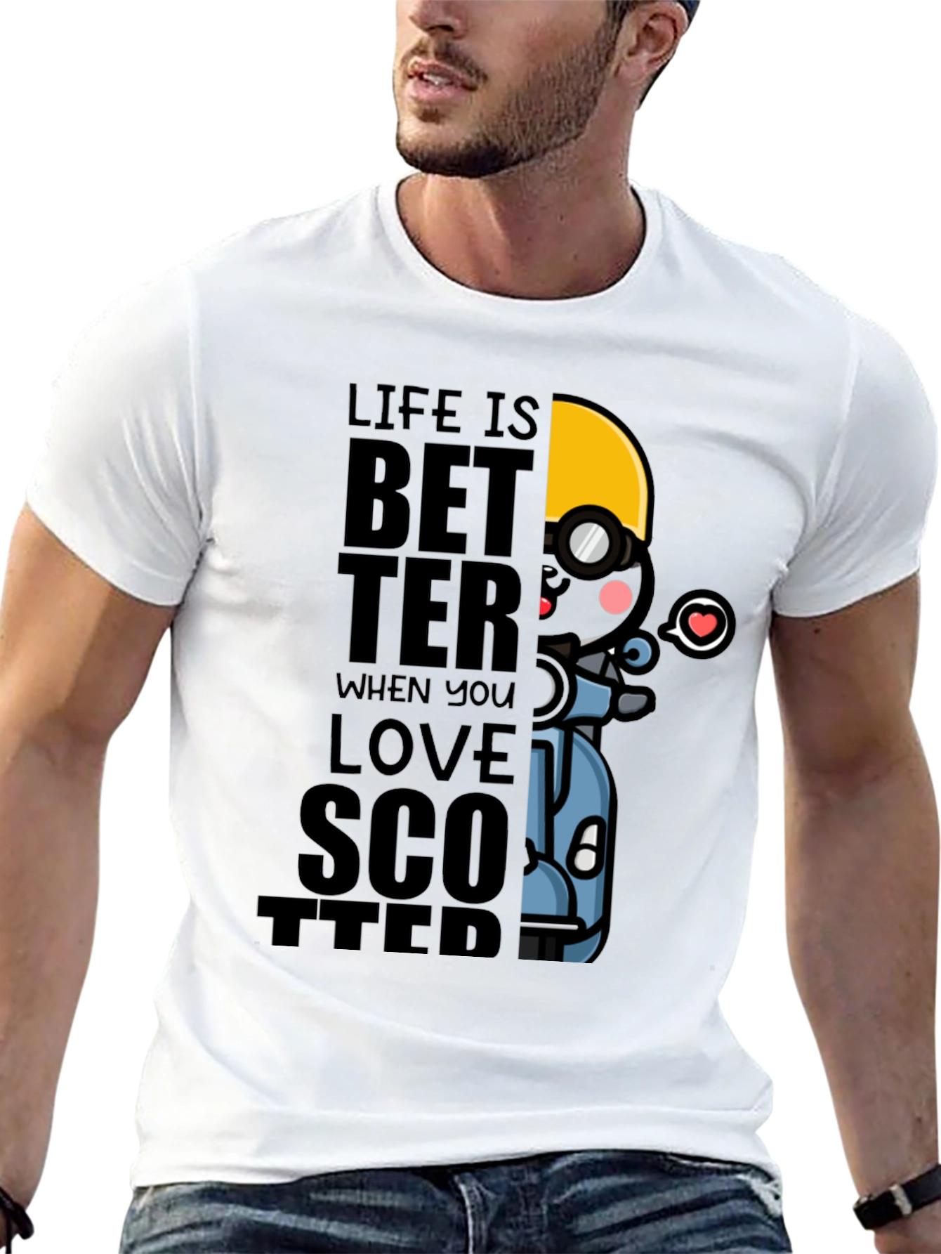 Life is Better on a Scooter T-Shirt
