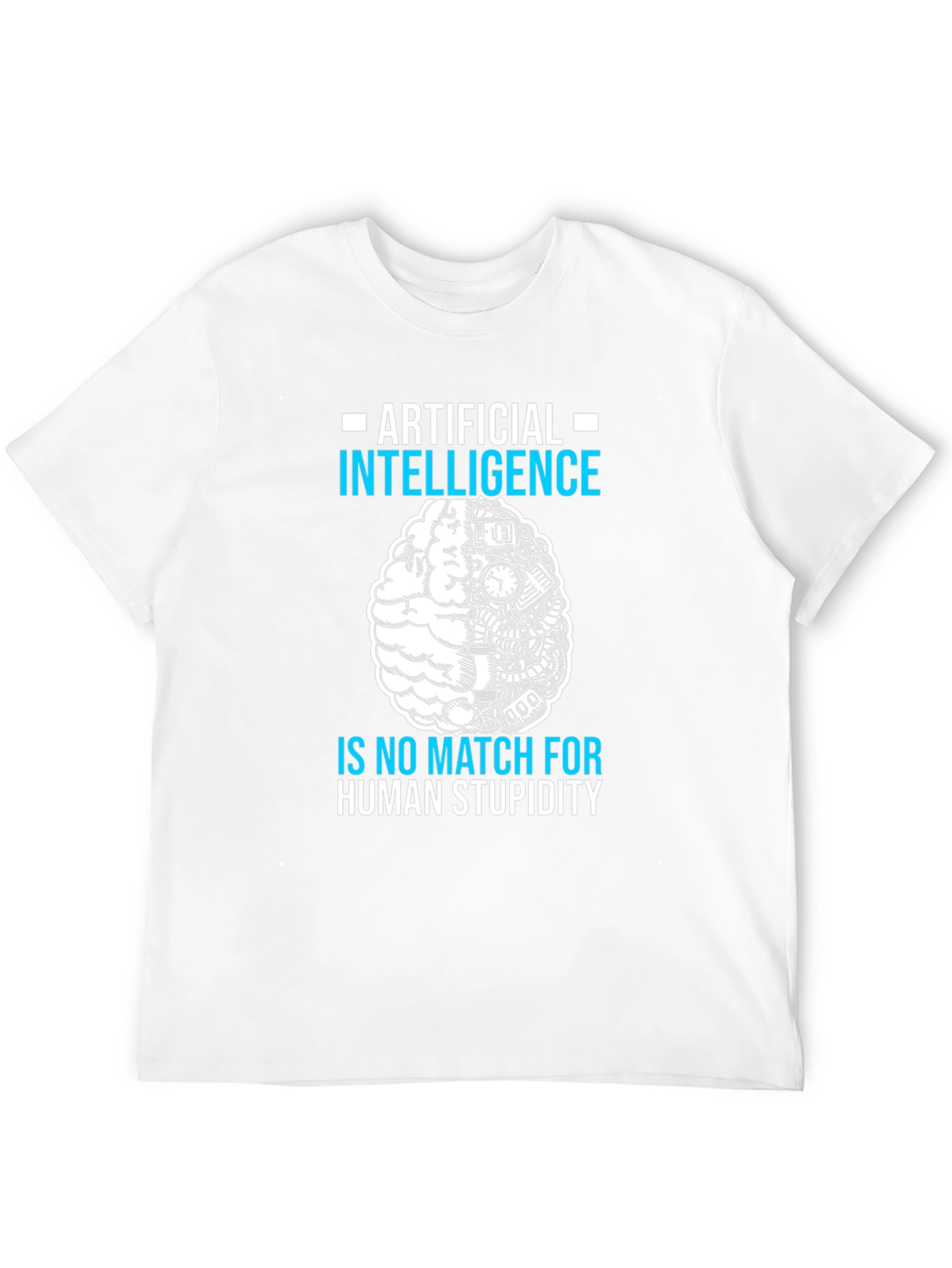 AI vs Human T-Shirt - Funny Graphic Tee