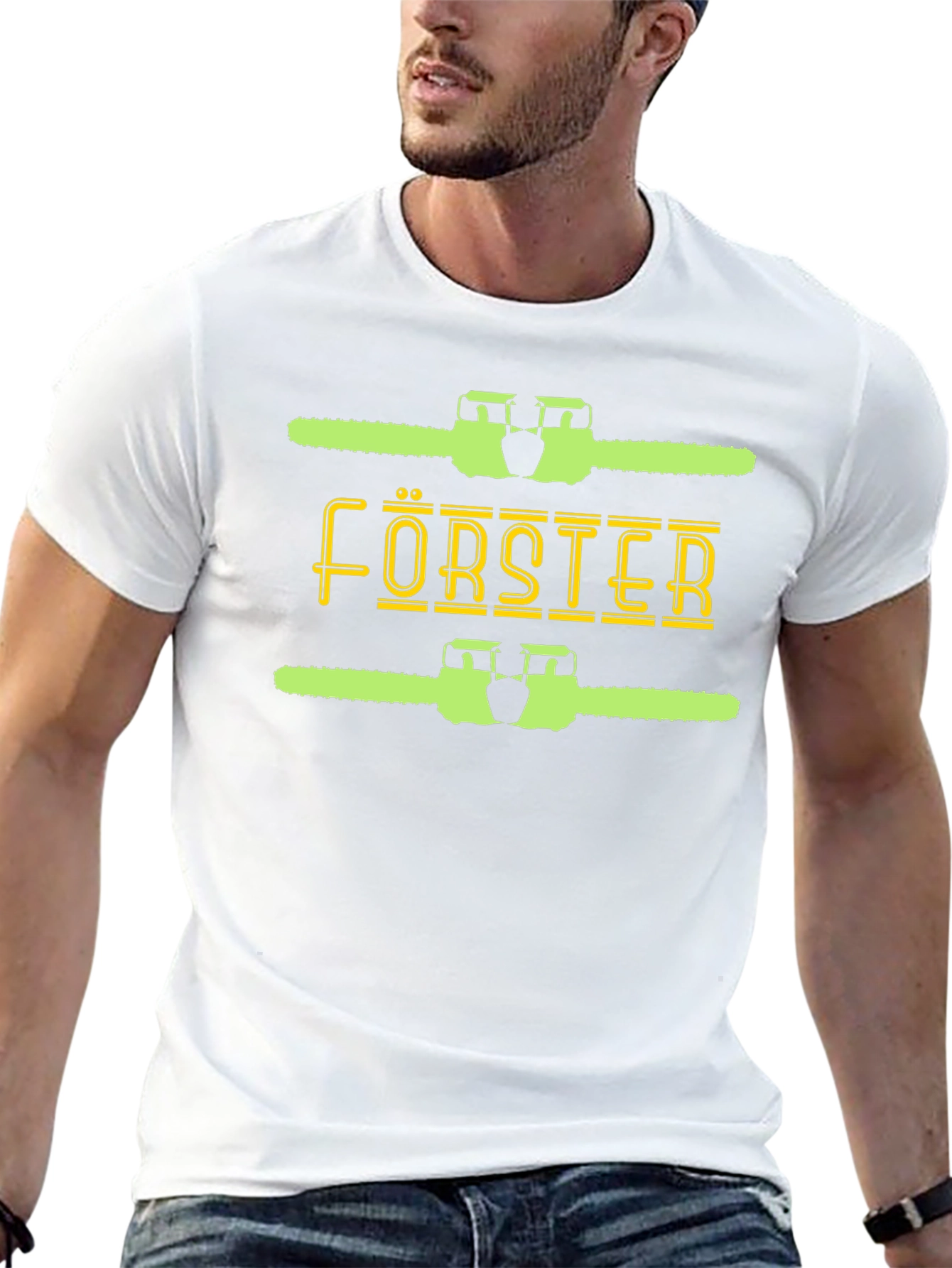 Forester Chainsaw Graphic T-Shirt - Black