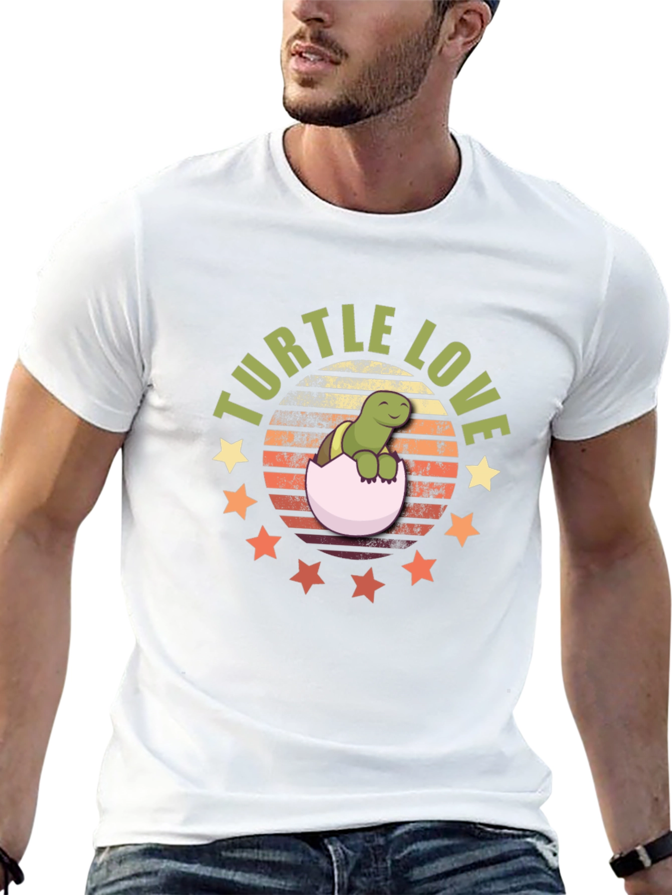 Turtle Love T-Shirt - Cute Turtle Hatchling Design