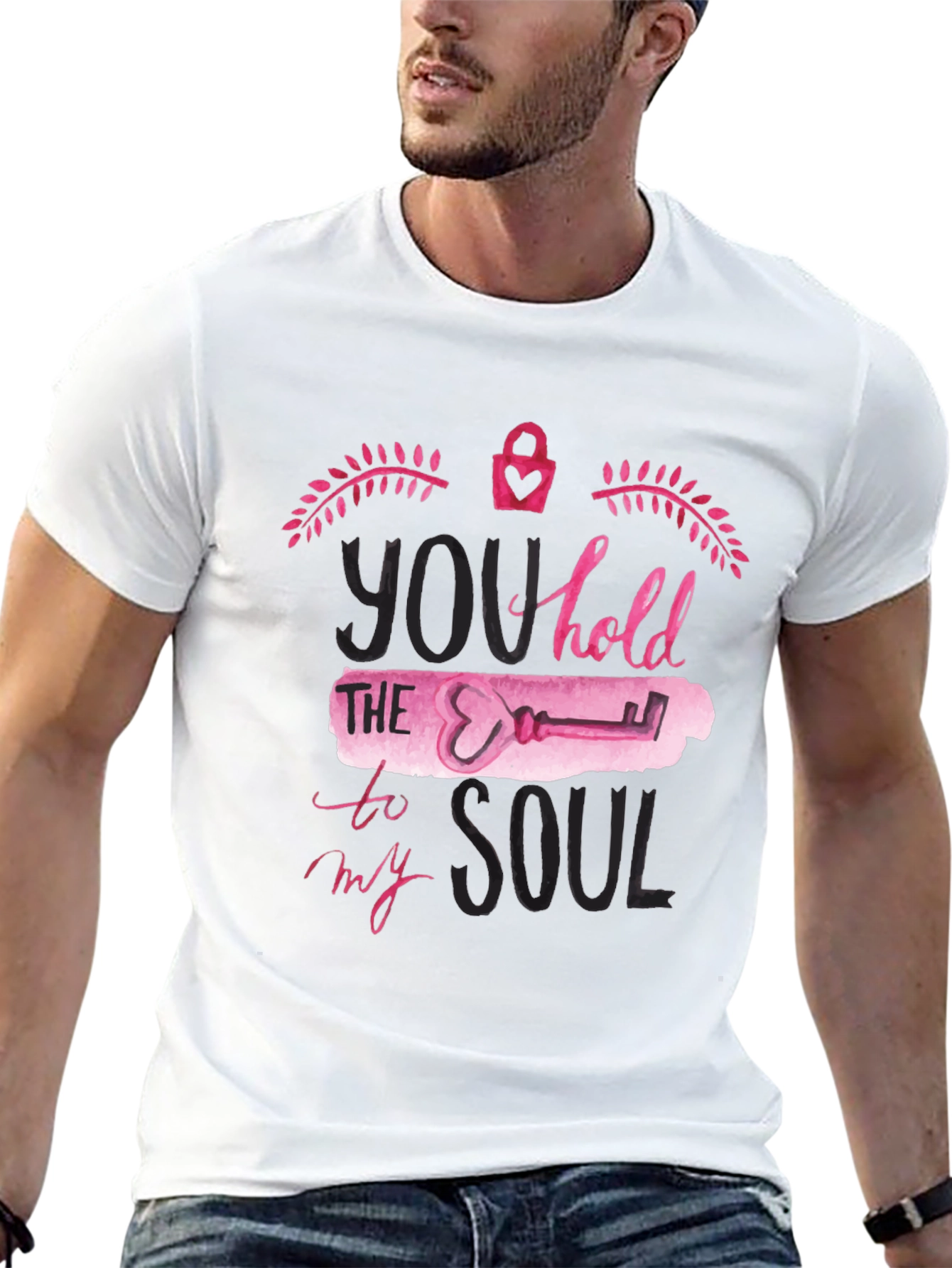 You Hold The Key To My Soul Black T-Shirt