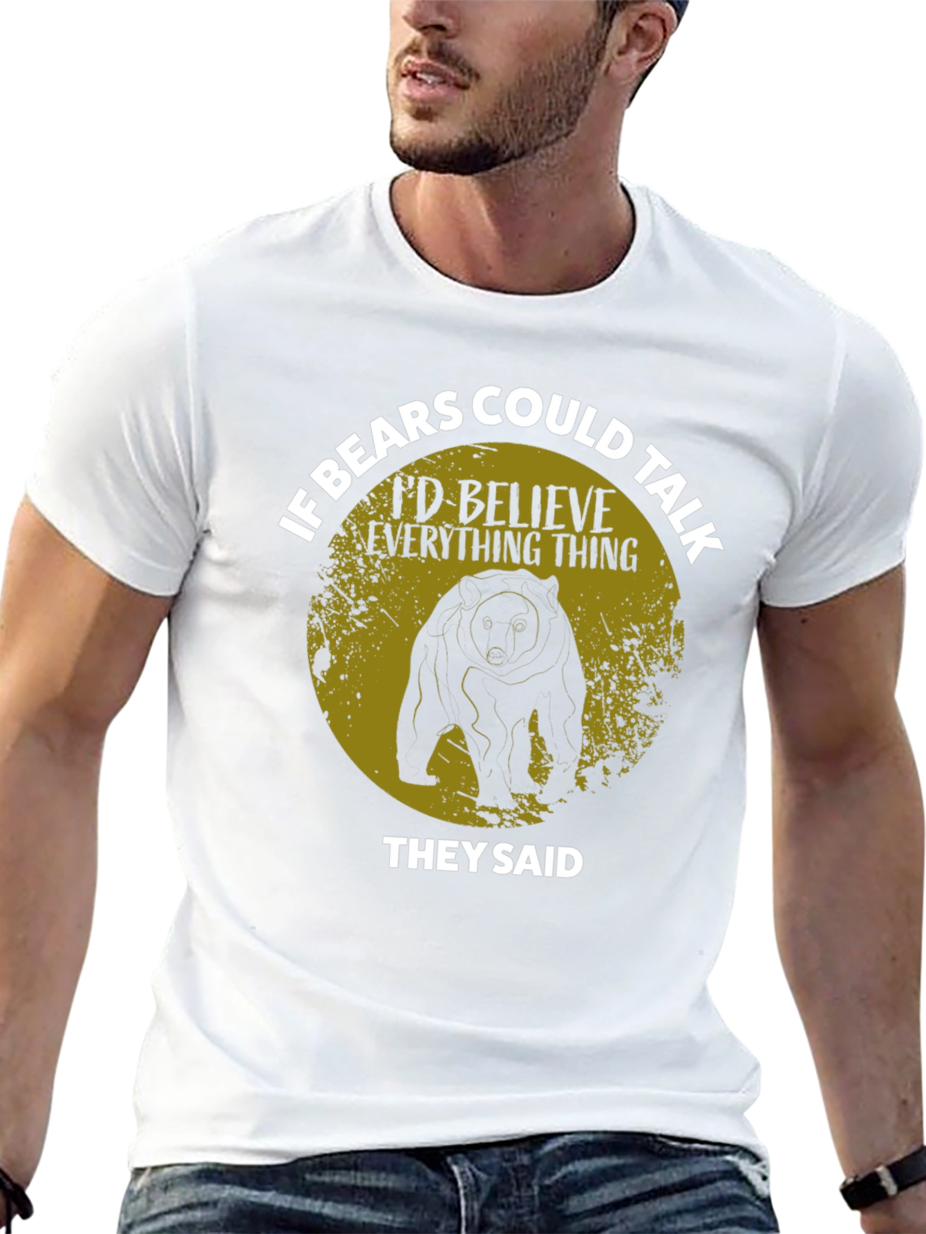 If Bears Could Talk Graphic T-Shirt