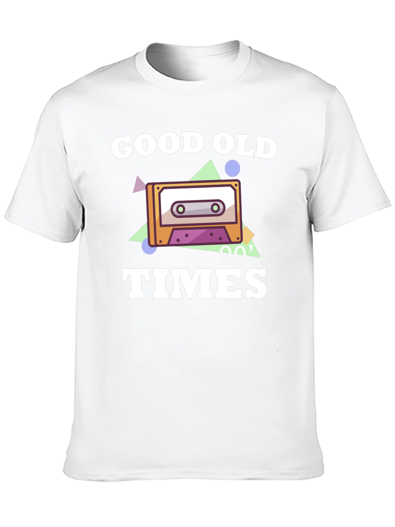 Good Old 90s Times Cassette Tape Graphic Tee