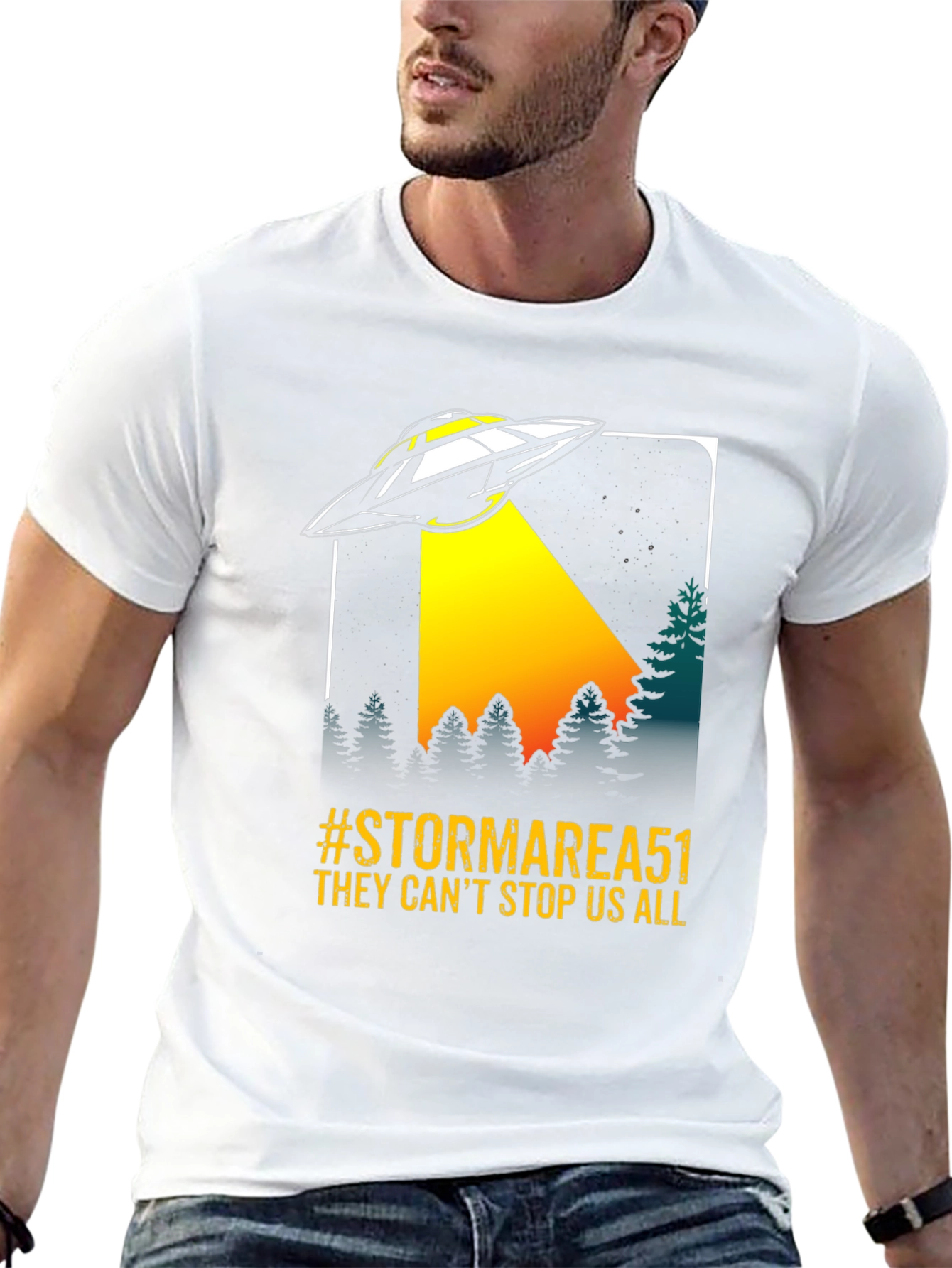 Storm Area 51 UFO T-Shirt