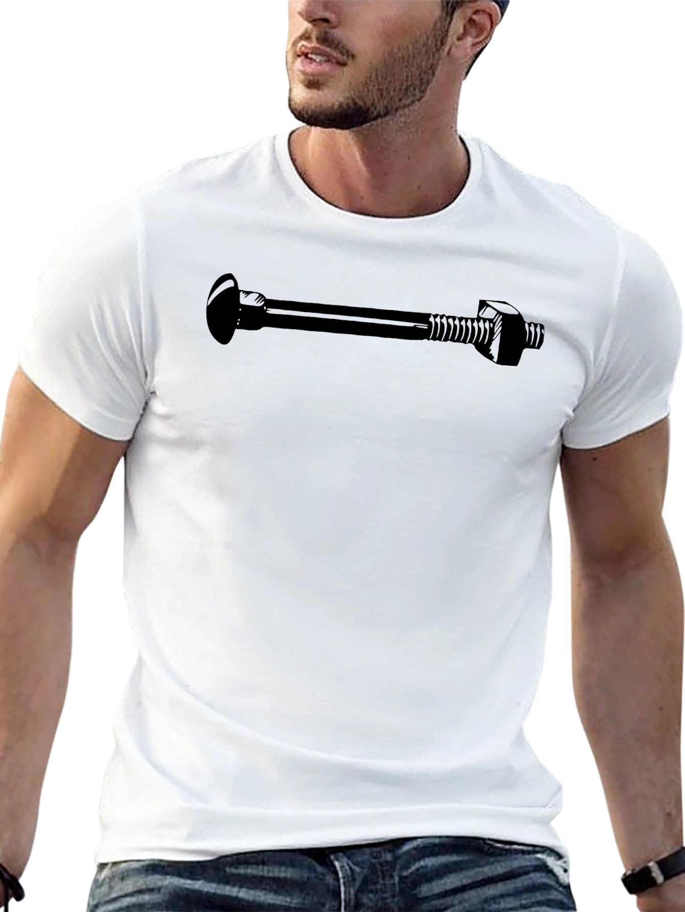Bolt Graphic Black T-Shirt