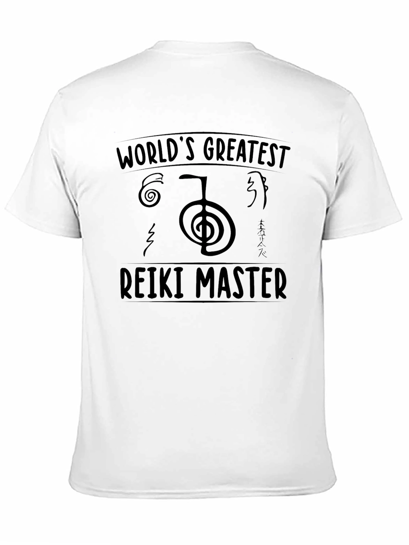 Reiki Master Black T-Shirt