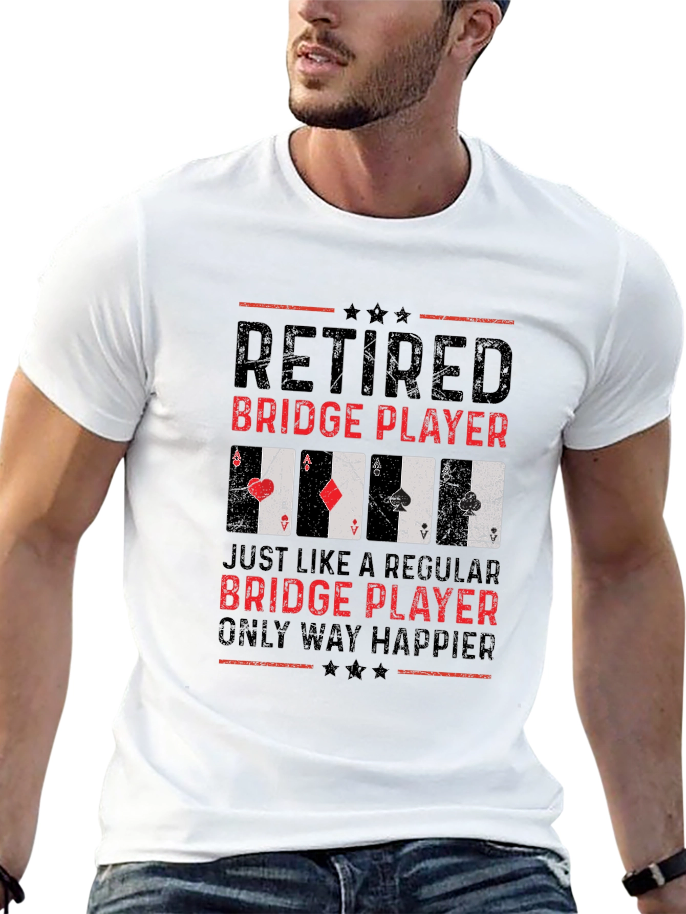 Retired Bridge Player T-Shirt