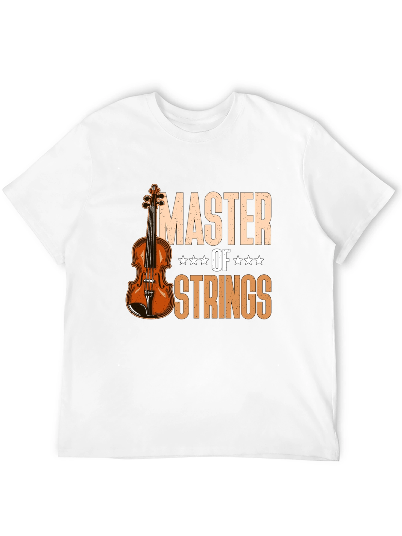 Master of Strings Violin T-Shirt - Musician Tee