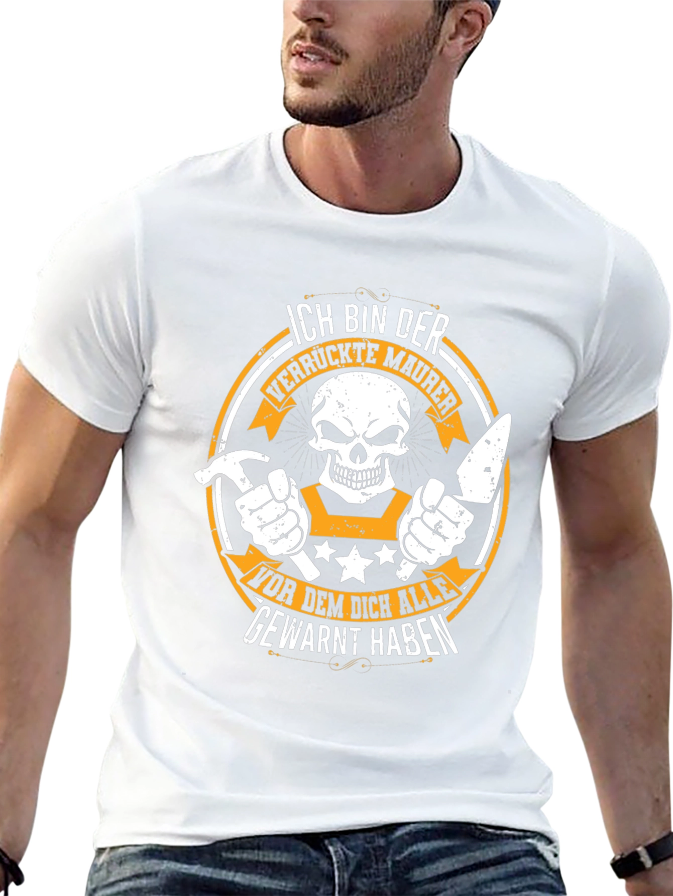Ich Bin Der Verrückte Maurer T-Shirt