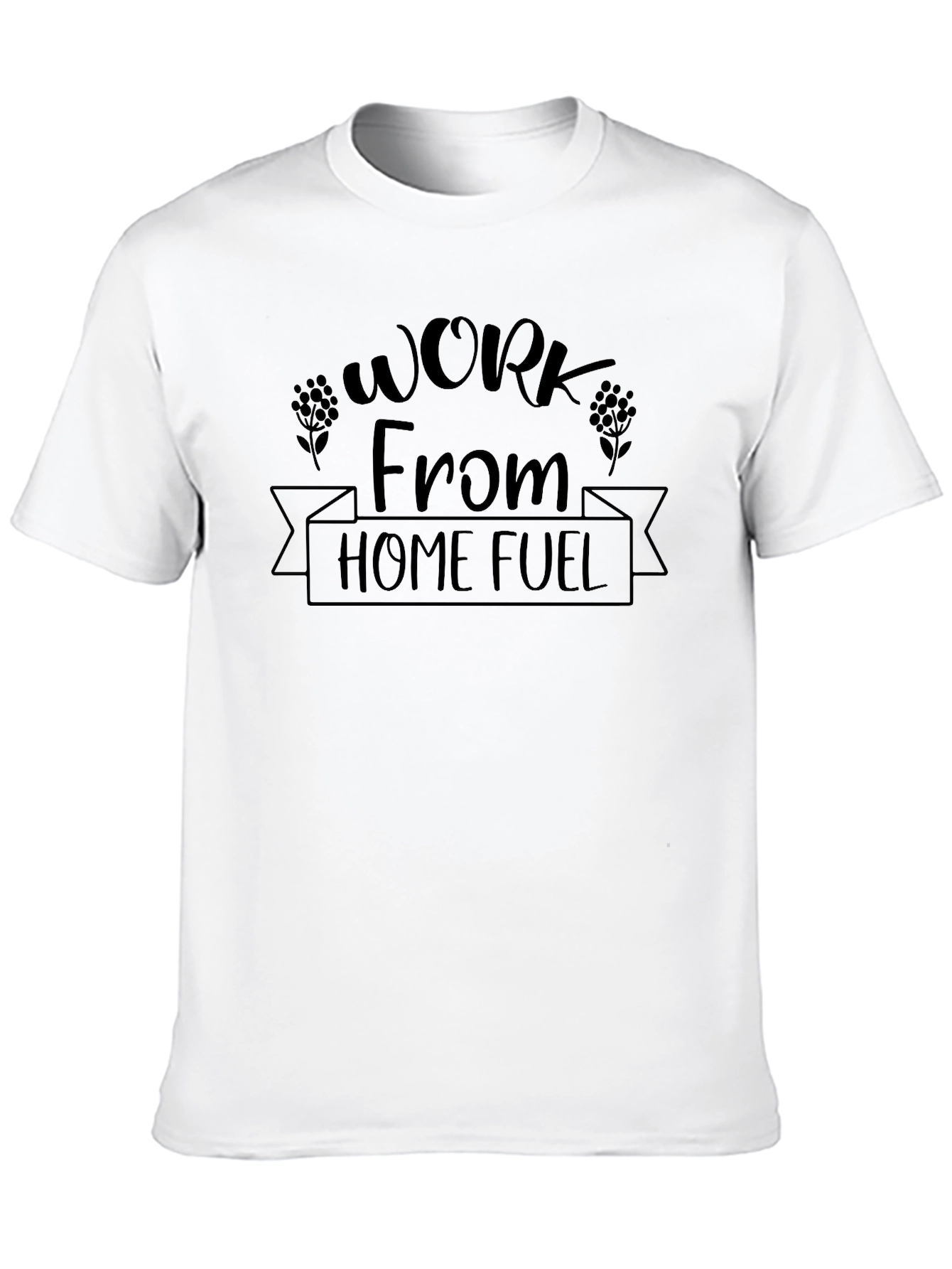 Work From Home Fuel Tee - Black