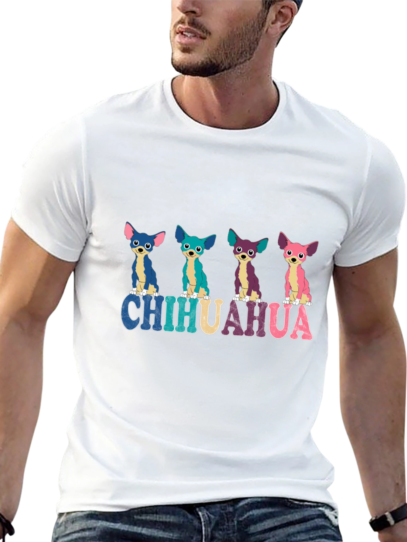 Chihuahua Dog Lover Graphic T-Shirt
