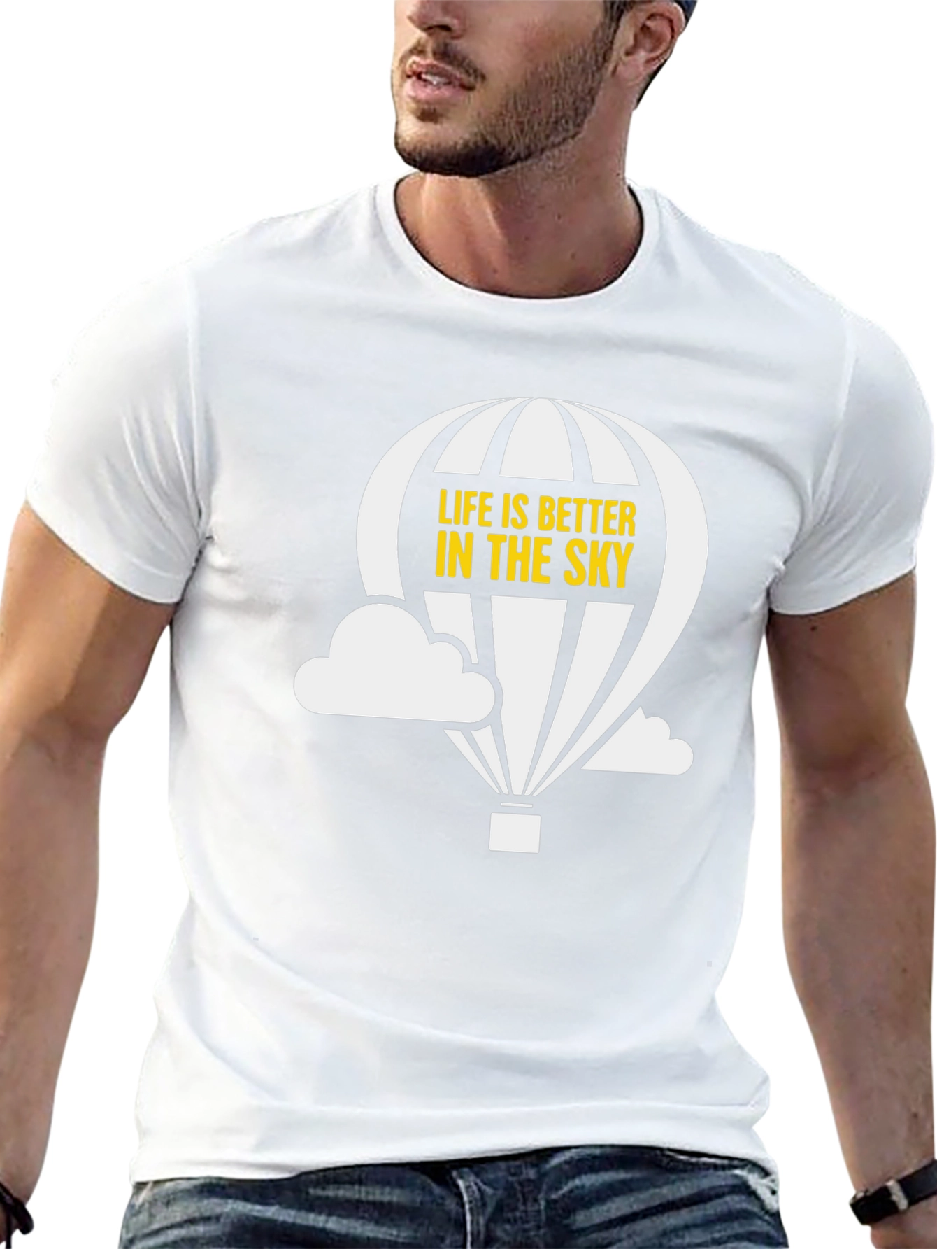 Life Is Better In The Sky Graphic T-Shirt