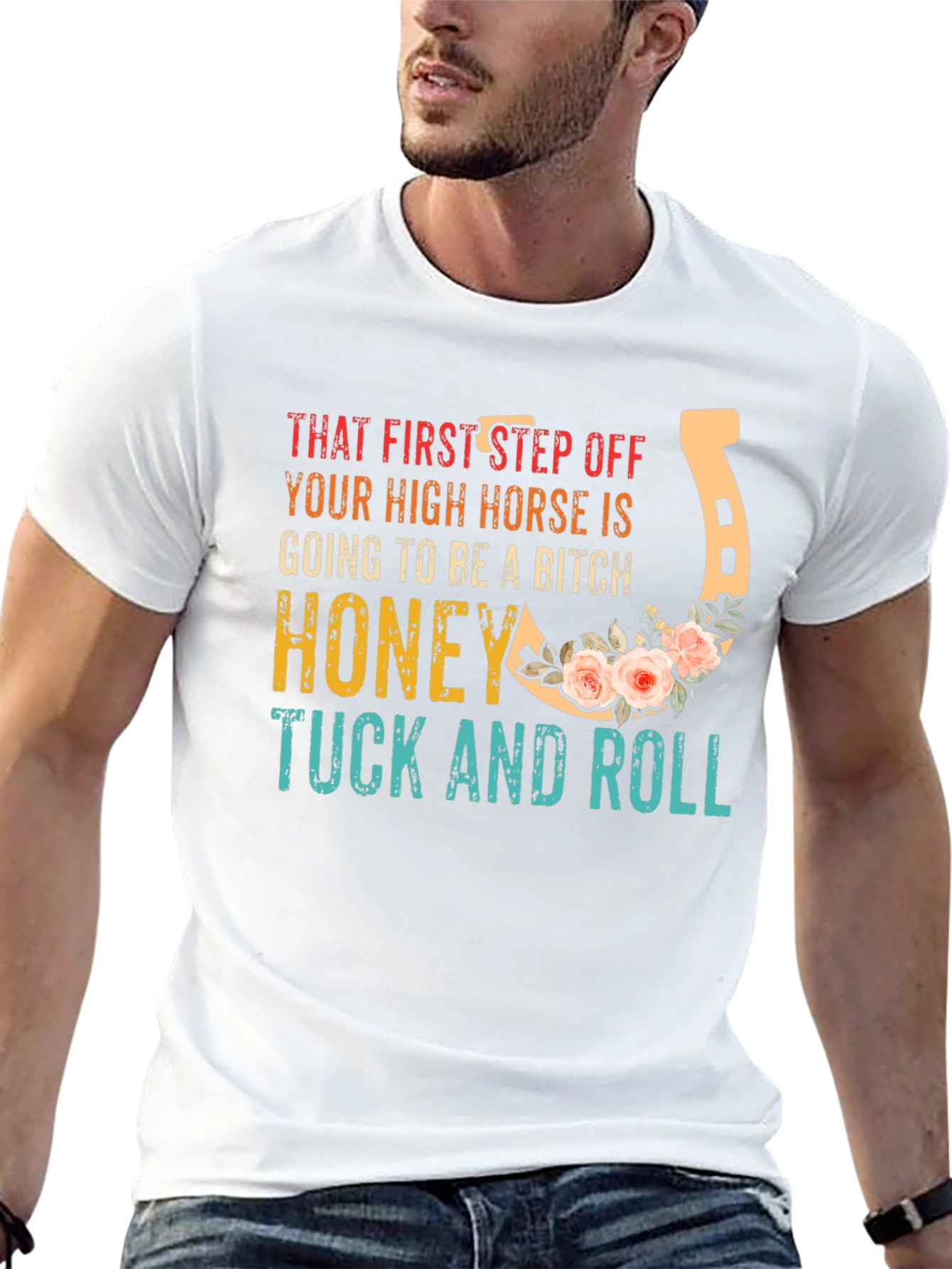 Funny Horseshoe Graphic Tee