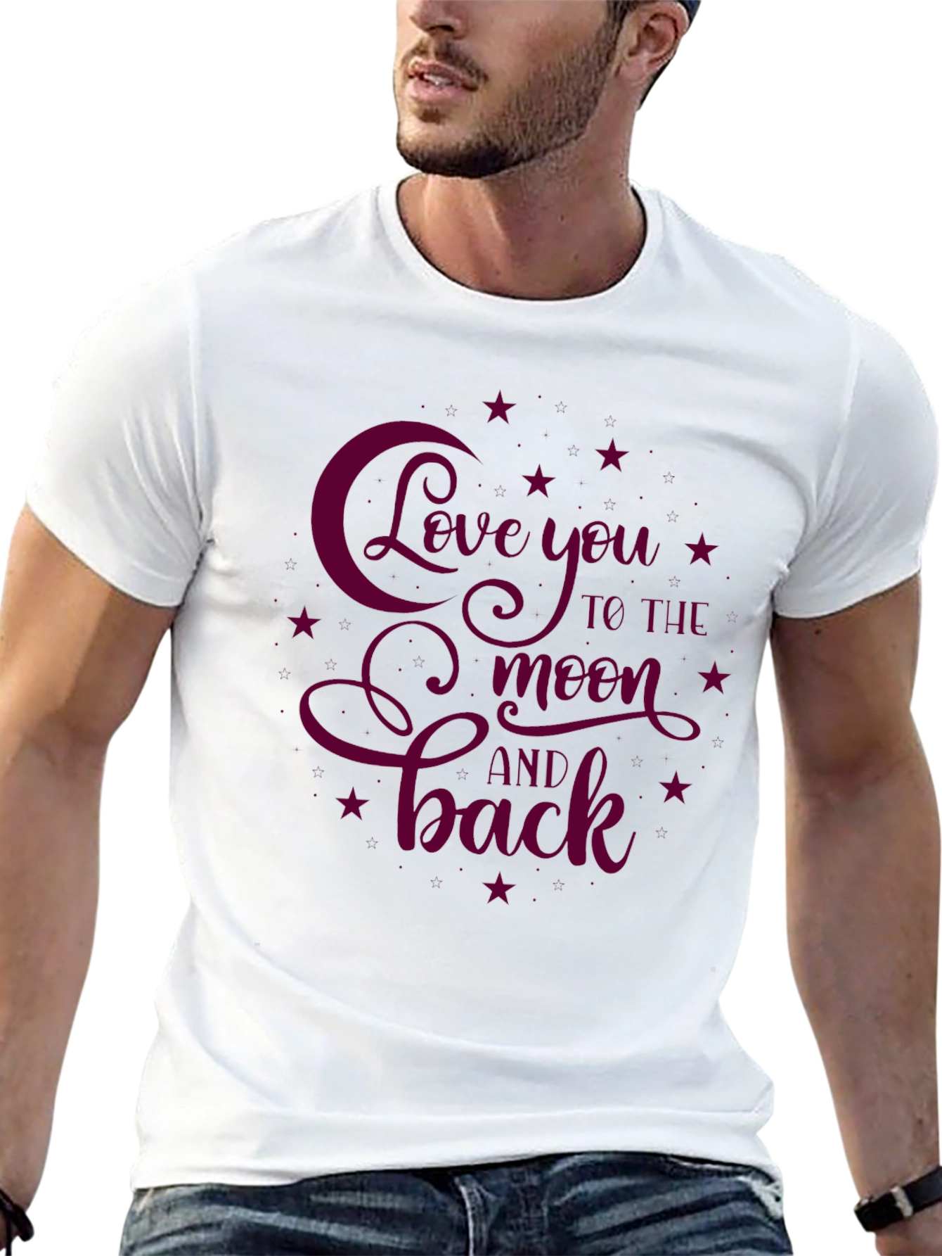 Love You to the Moon and Back Graphic Tee