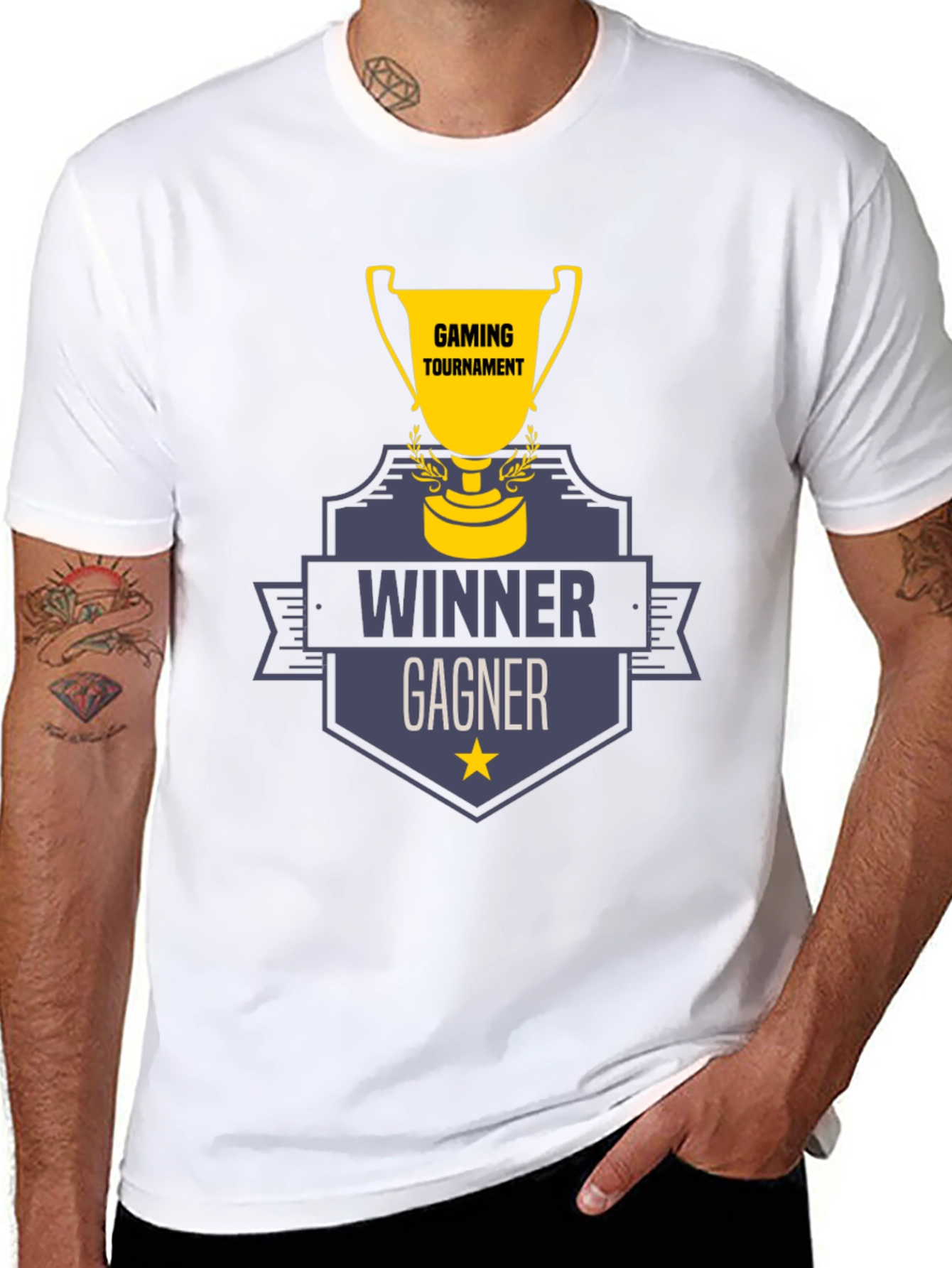 Gaming Tournament Winner Graphic Tee