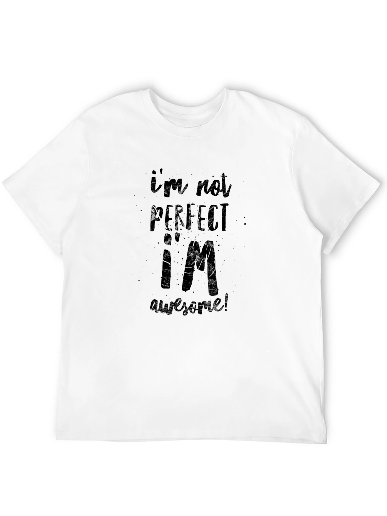 Awesome Statement Black T-Shirt