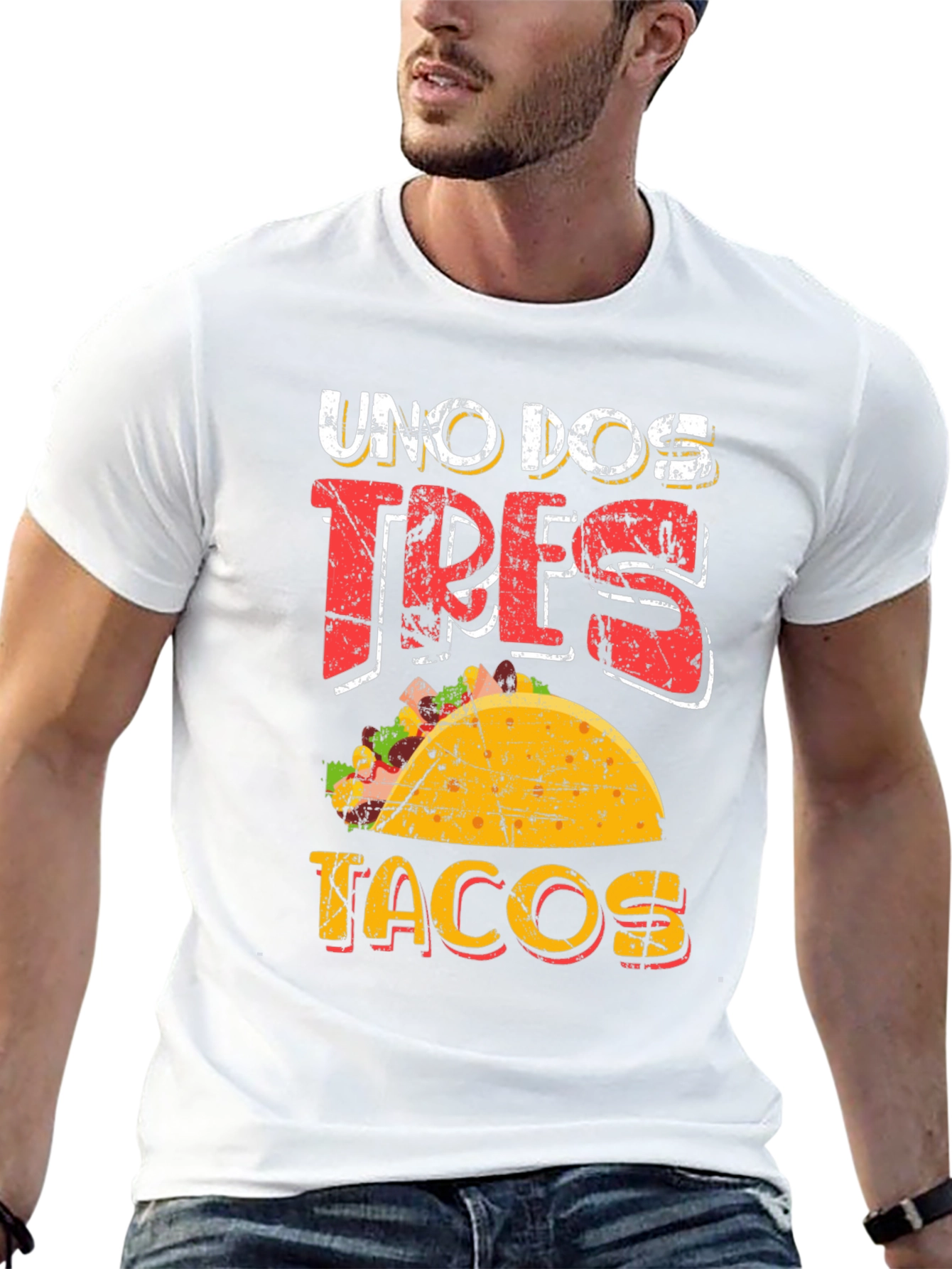 Uno Dos Tres Tacos Graphic T-Shirt