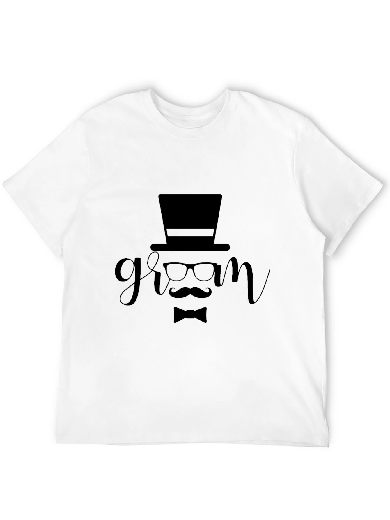 Groom Design Black T-Shirt