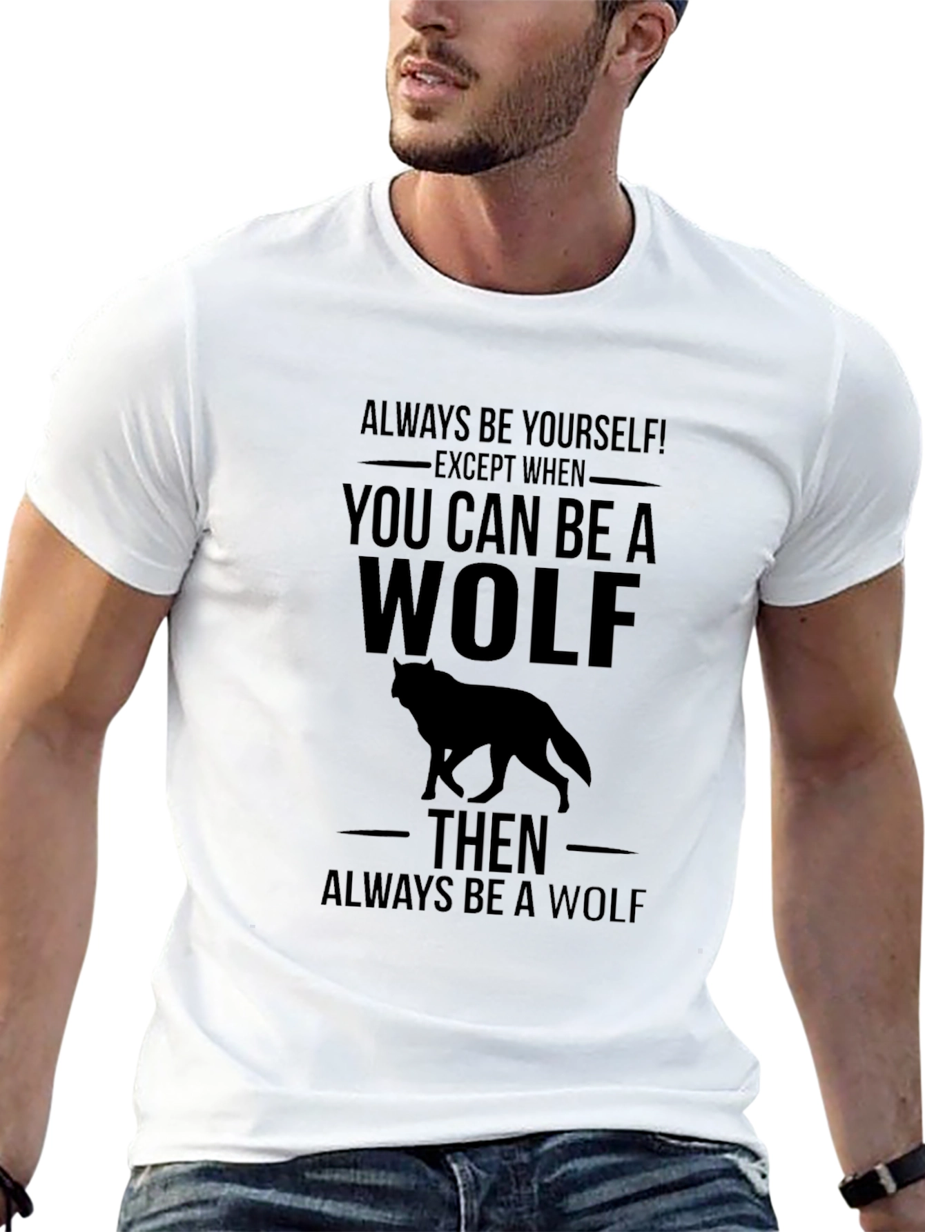 Always Be a Wolf Graphic Tee