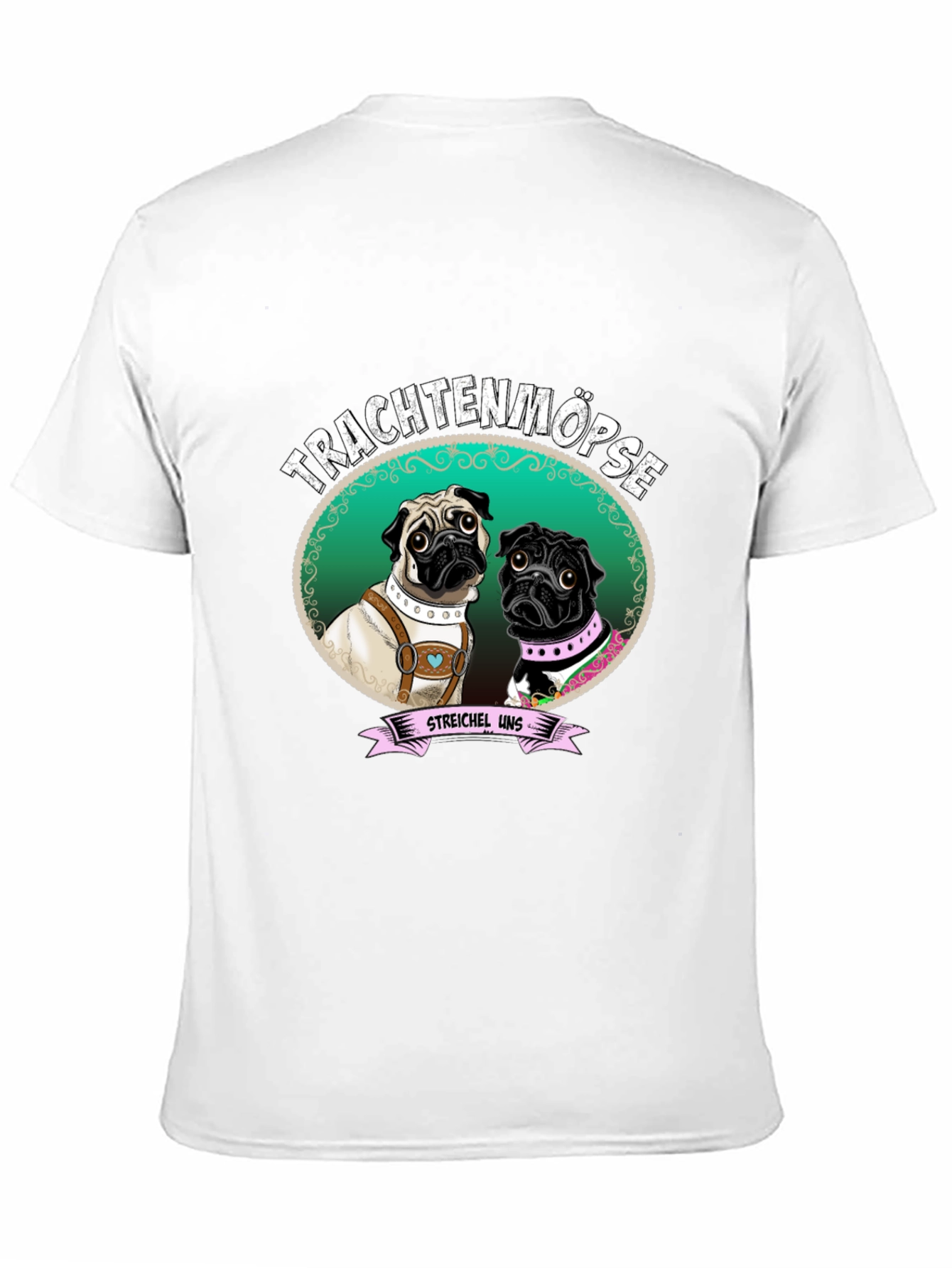 Trachtenmöpse Pug T-Shirt