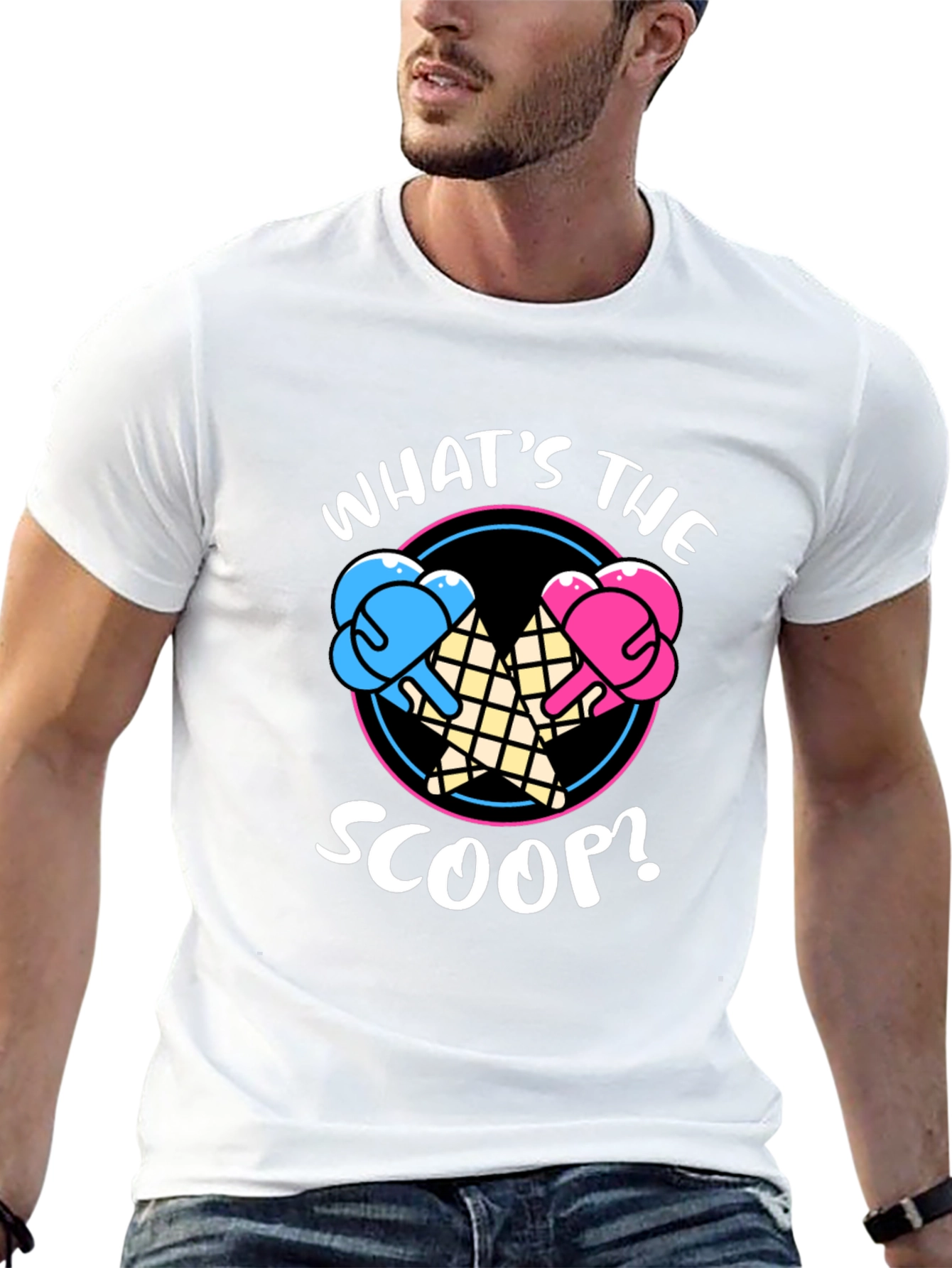 Whats The Scoop? Gender Reveal T-Shirt