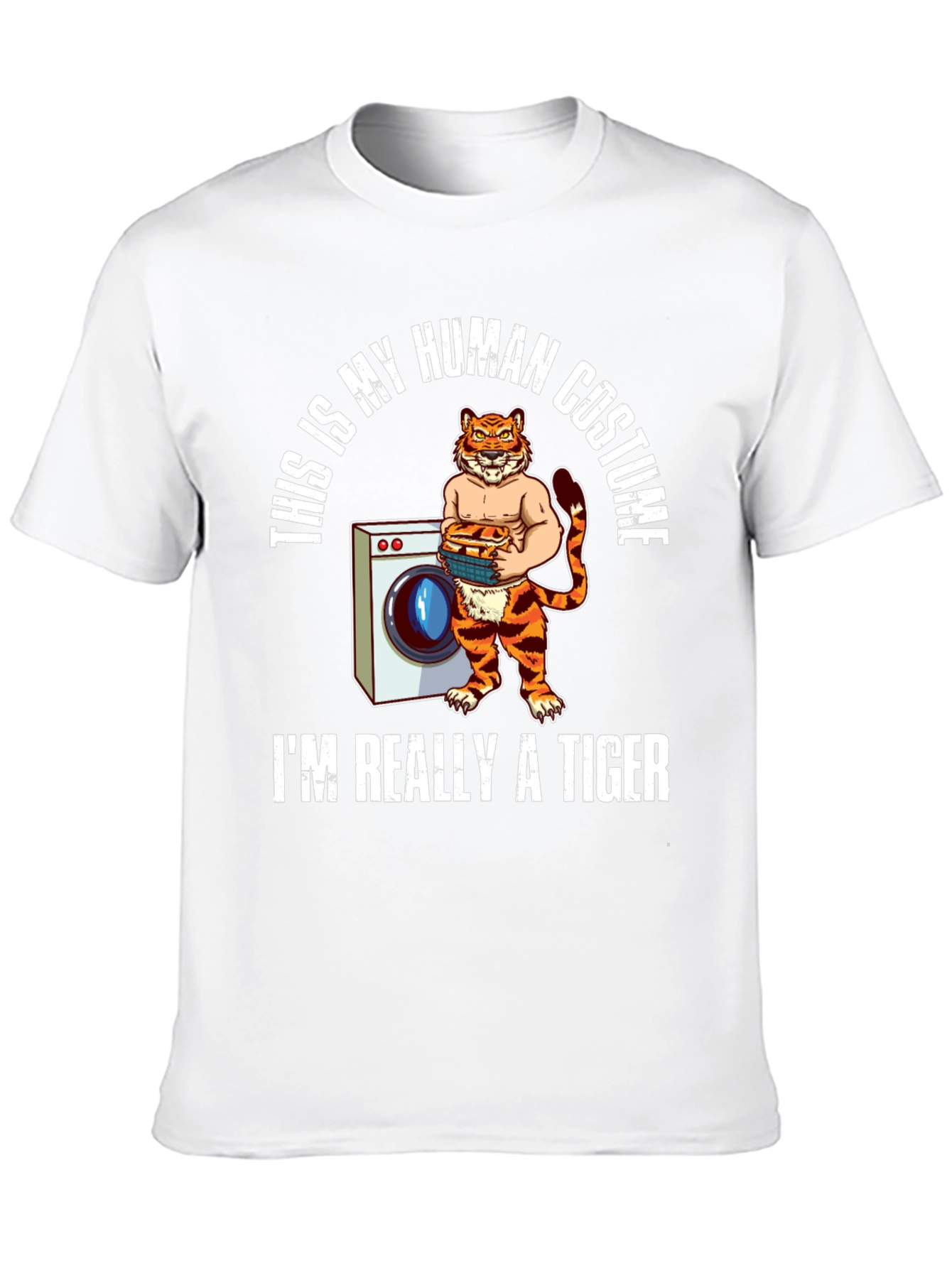 Tiger Human Costume T-Shirt