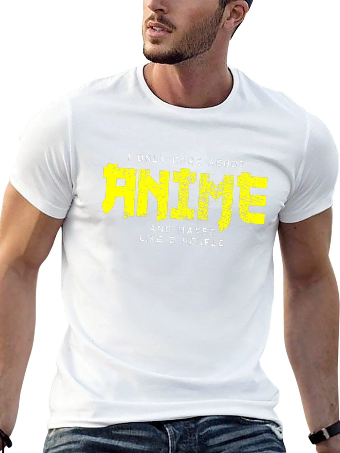 Anime Lover T-Shirt - Black Cotton Blend Tee