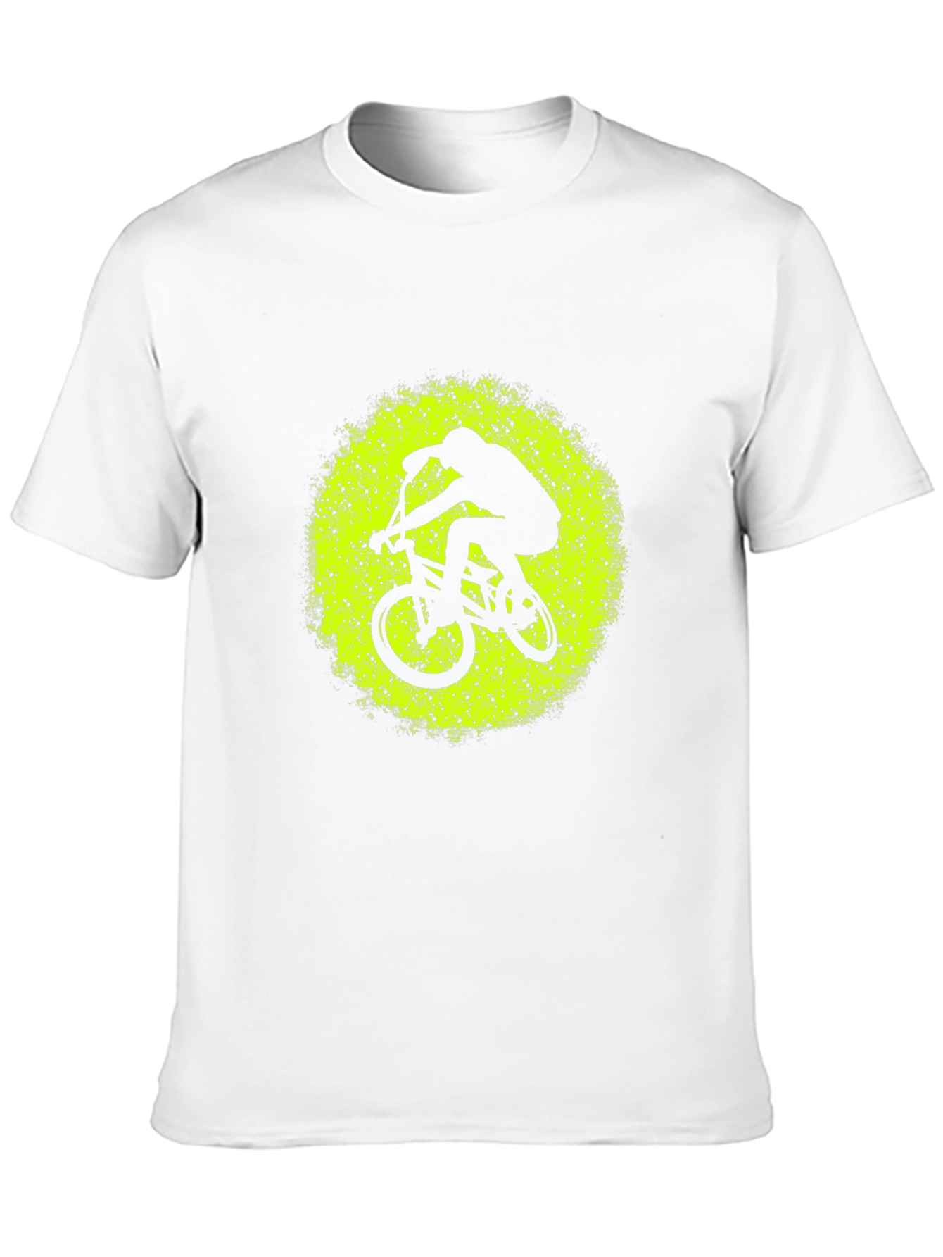 BMX Rider Graphic Tee - Black Cotton