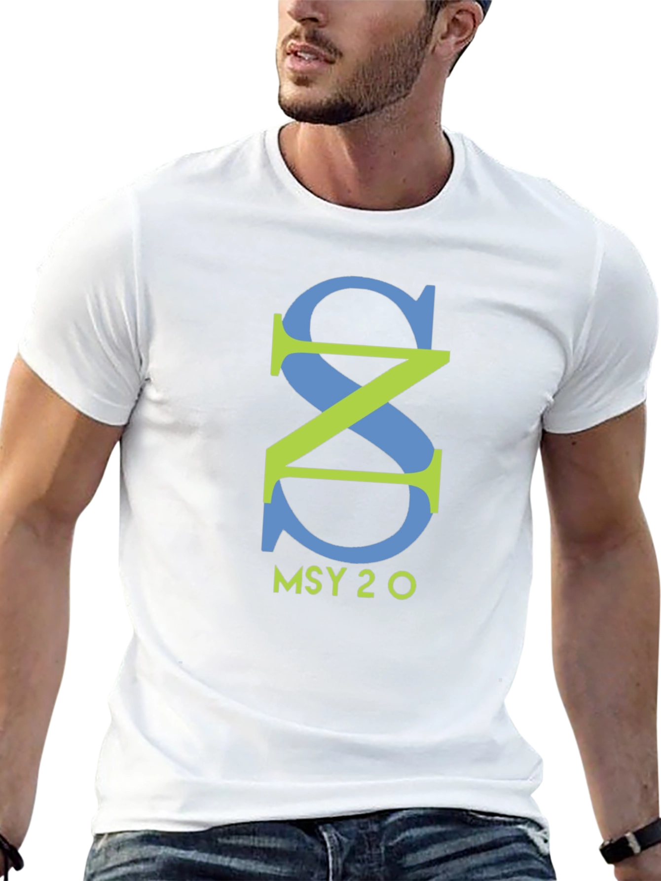 MSY 2 O Graphic Tee - Black Cotton Casual
