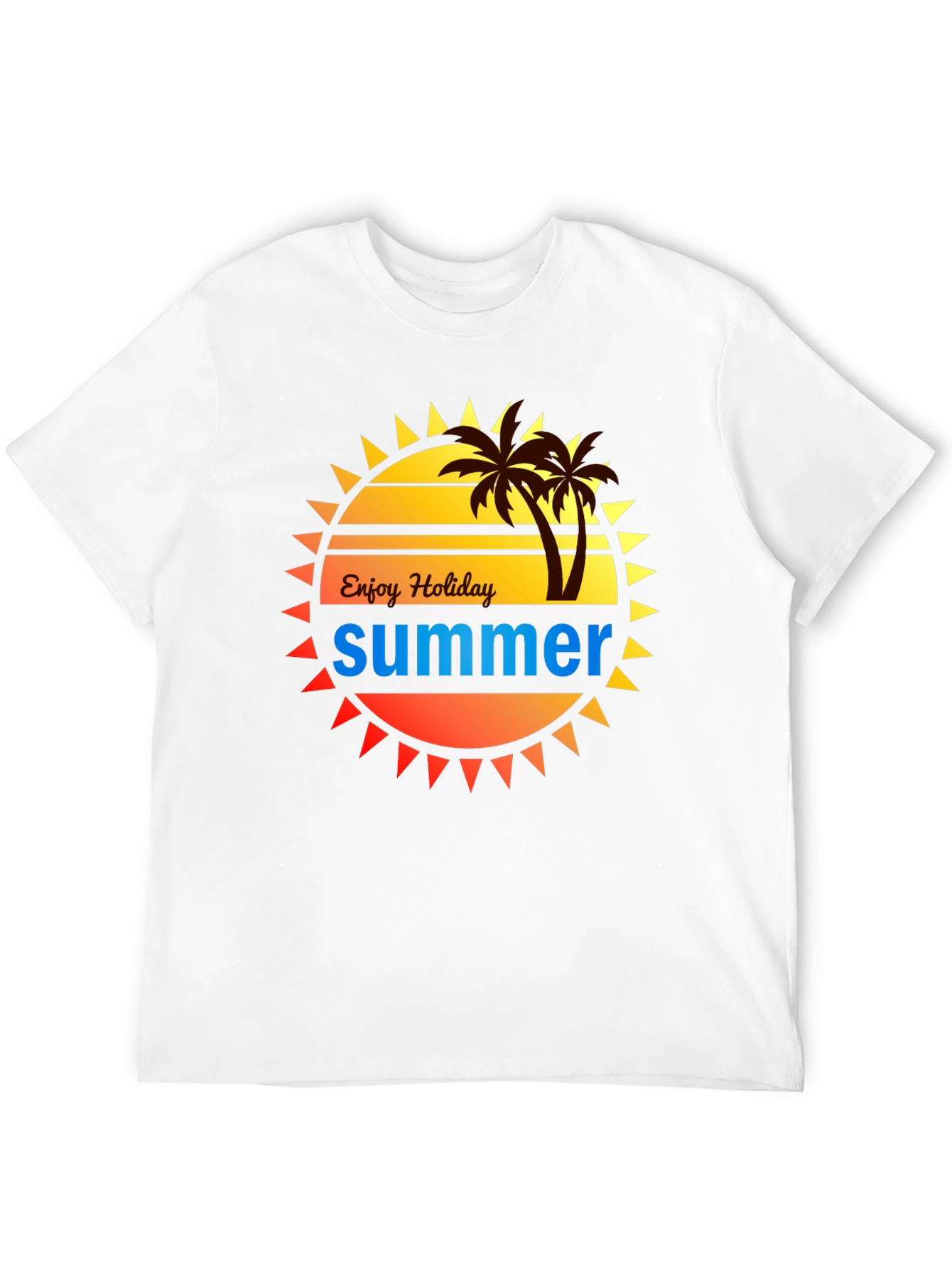 Summer Holiday Graphic Tee - Beach Vibes