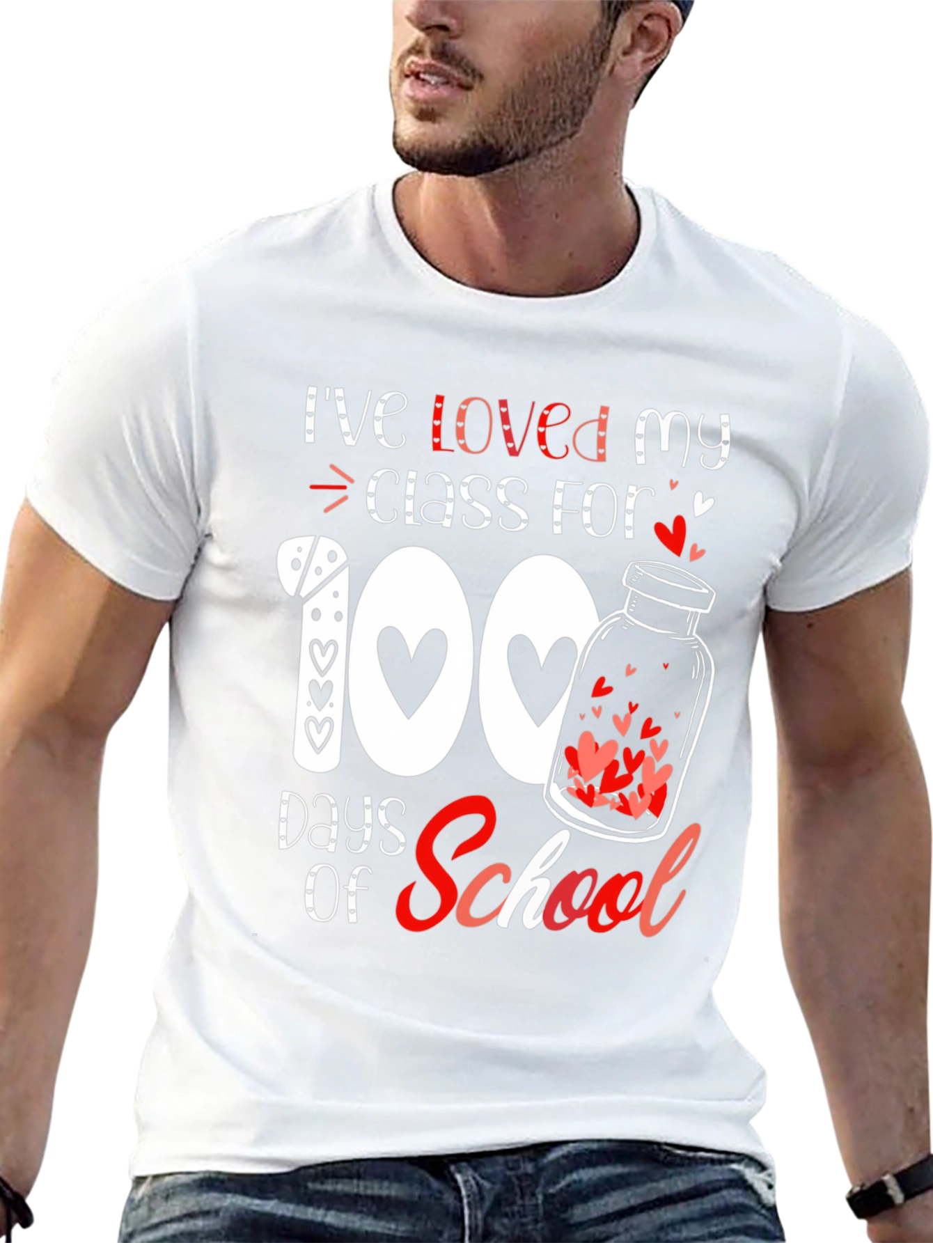100 Days of School T-Shirt - Teacher Gift