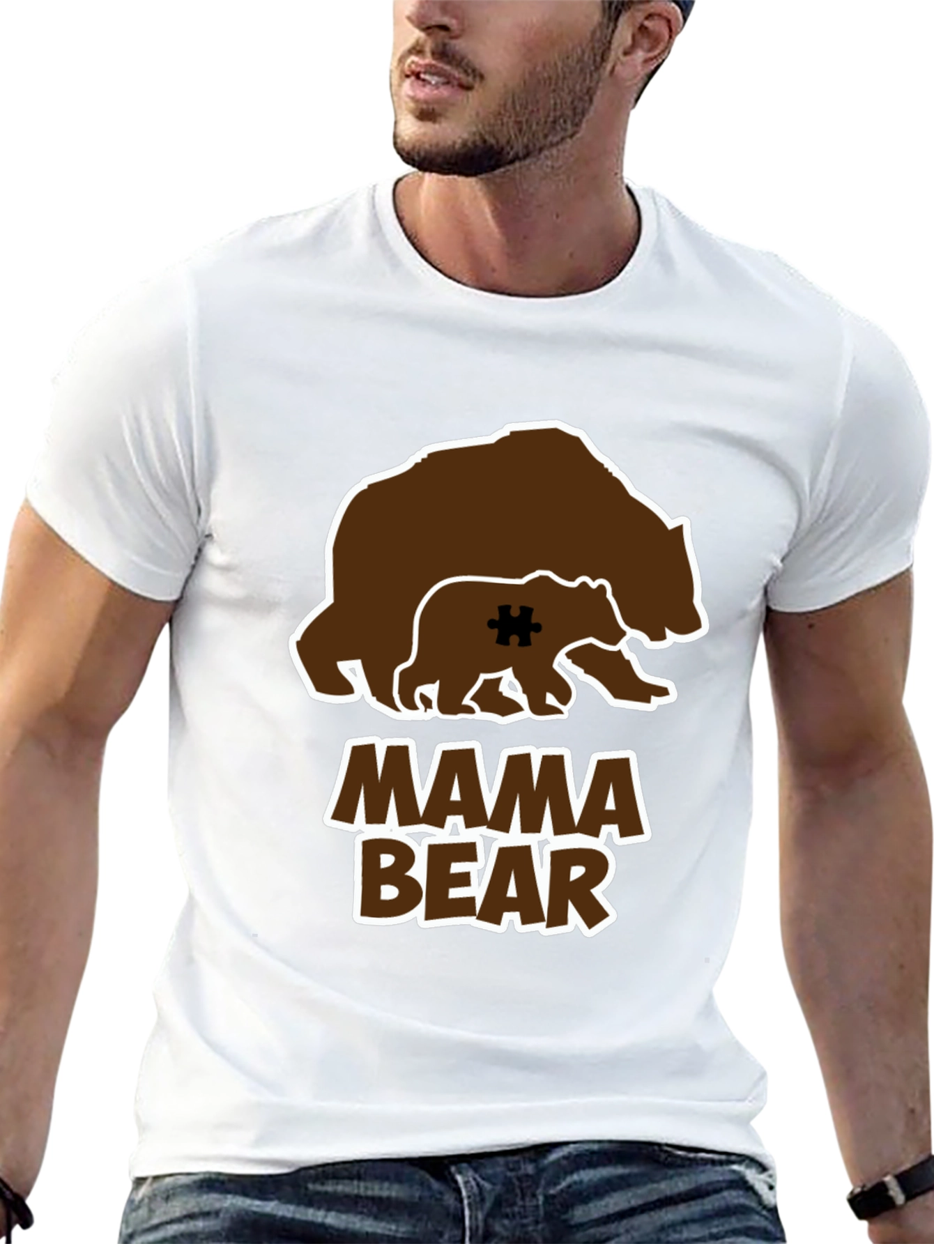 Mama Bear T-Shirt: Cute Mothers Day Gift