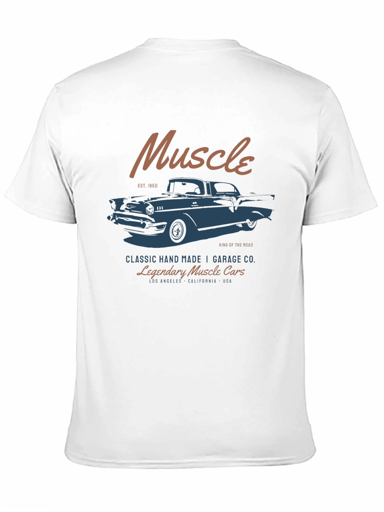 Muscle Car Garage T-Shirt - Classic Auto Tee