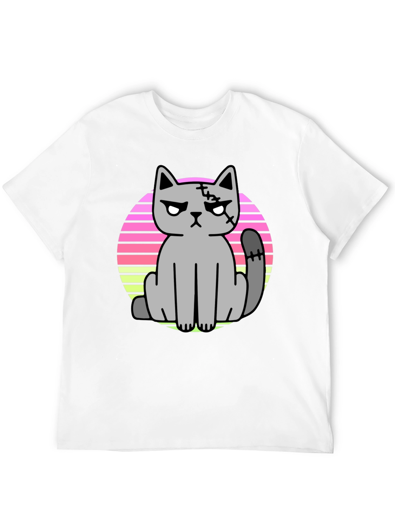 Grumpy Undead Cat T-Shirt