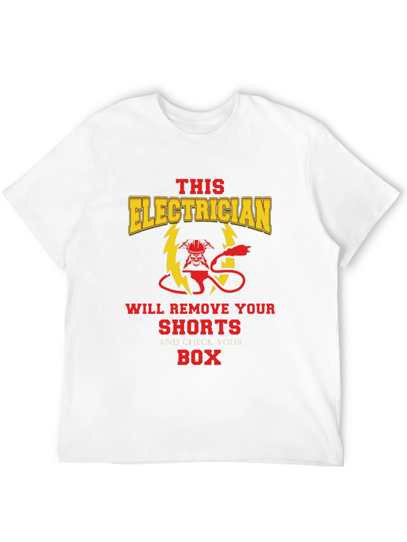 Electrician Humor Graphic T-Shirt