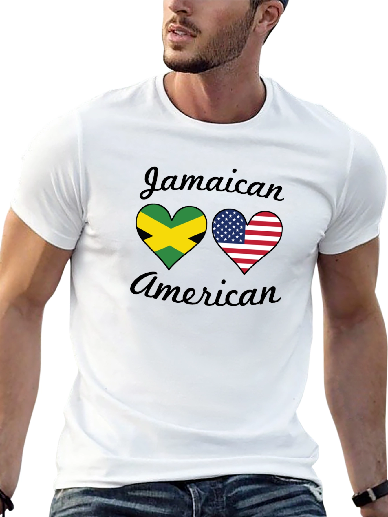 Jamaican American Pride T-Shirt