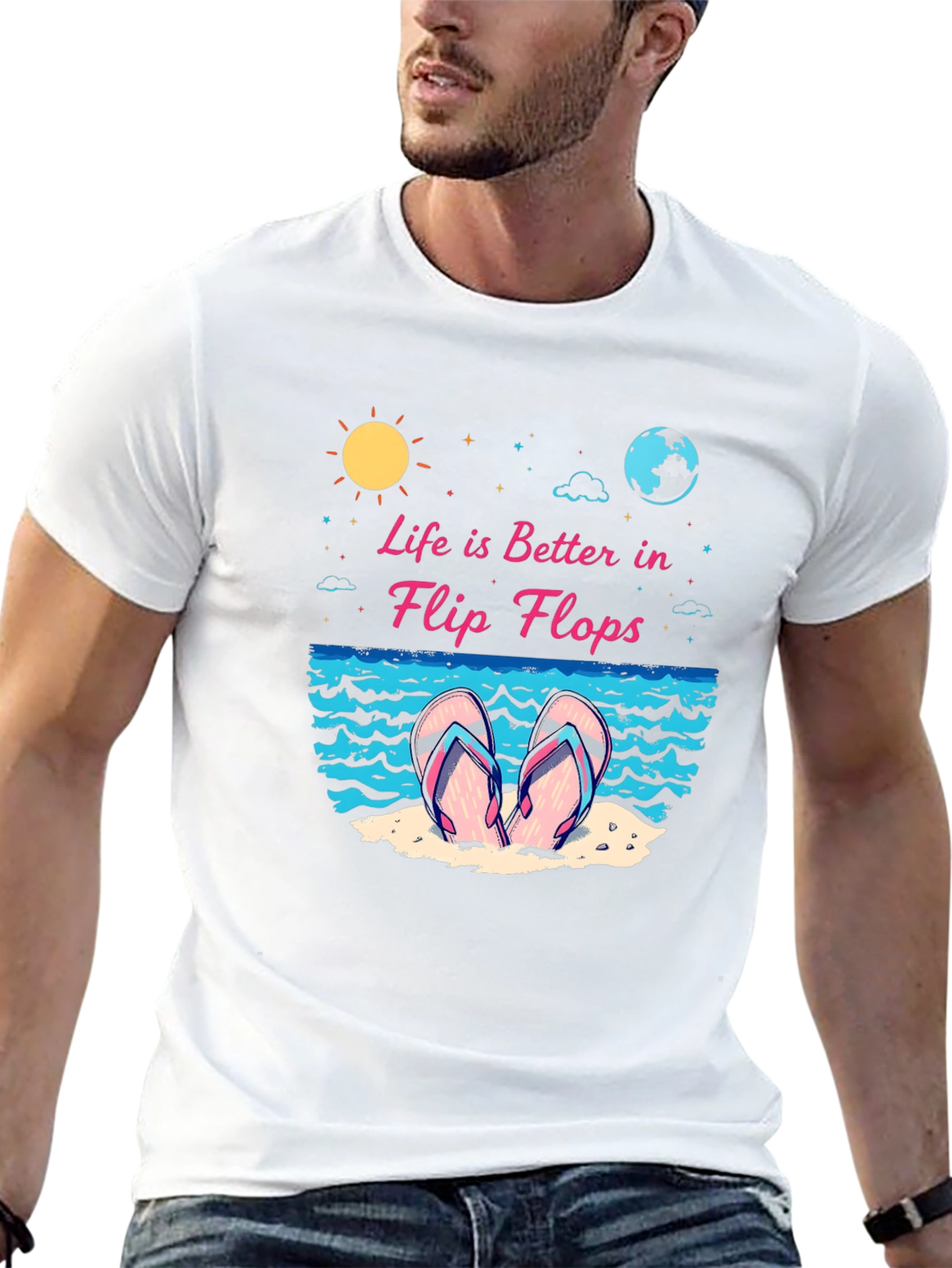 Life is Better in Flip Flops Graphic Tee
