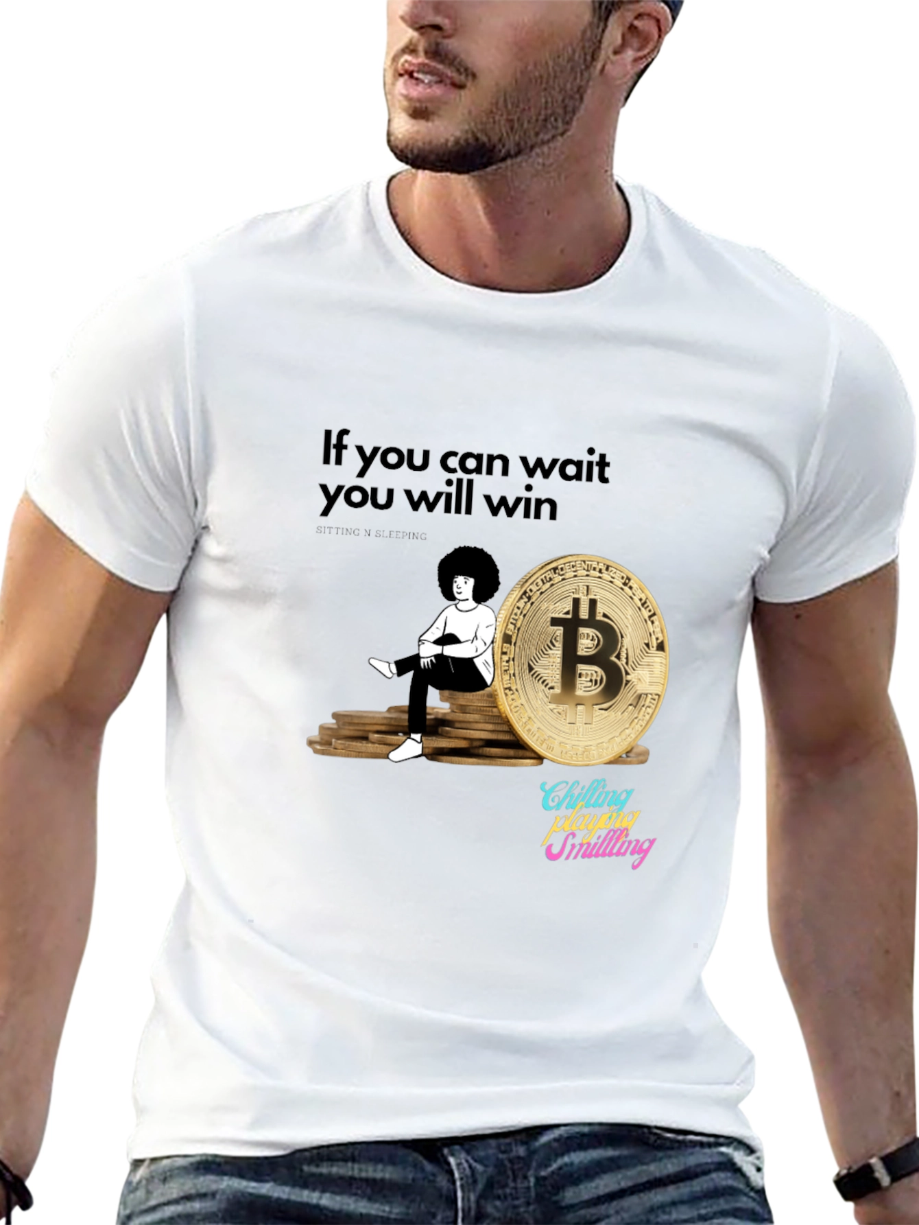 Bitcoin Investment Waiting Game T-Shirt