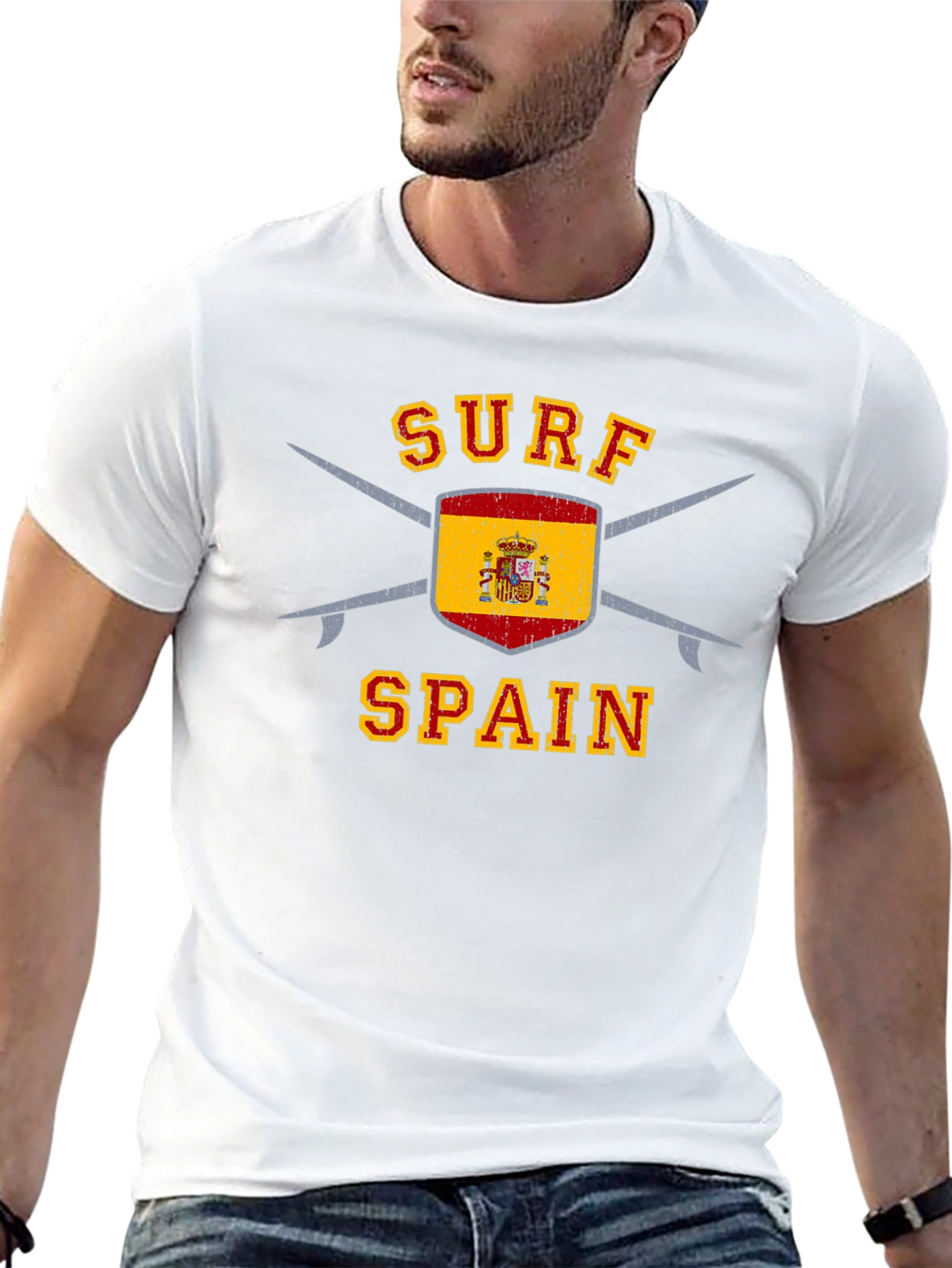 Surf Spain Graphic Tee - Summer Ready T-Shirt