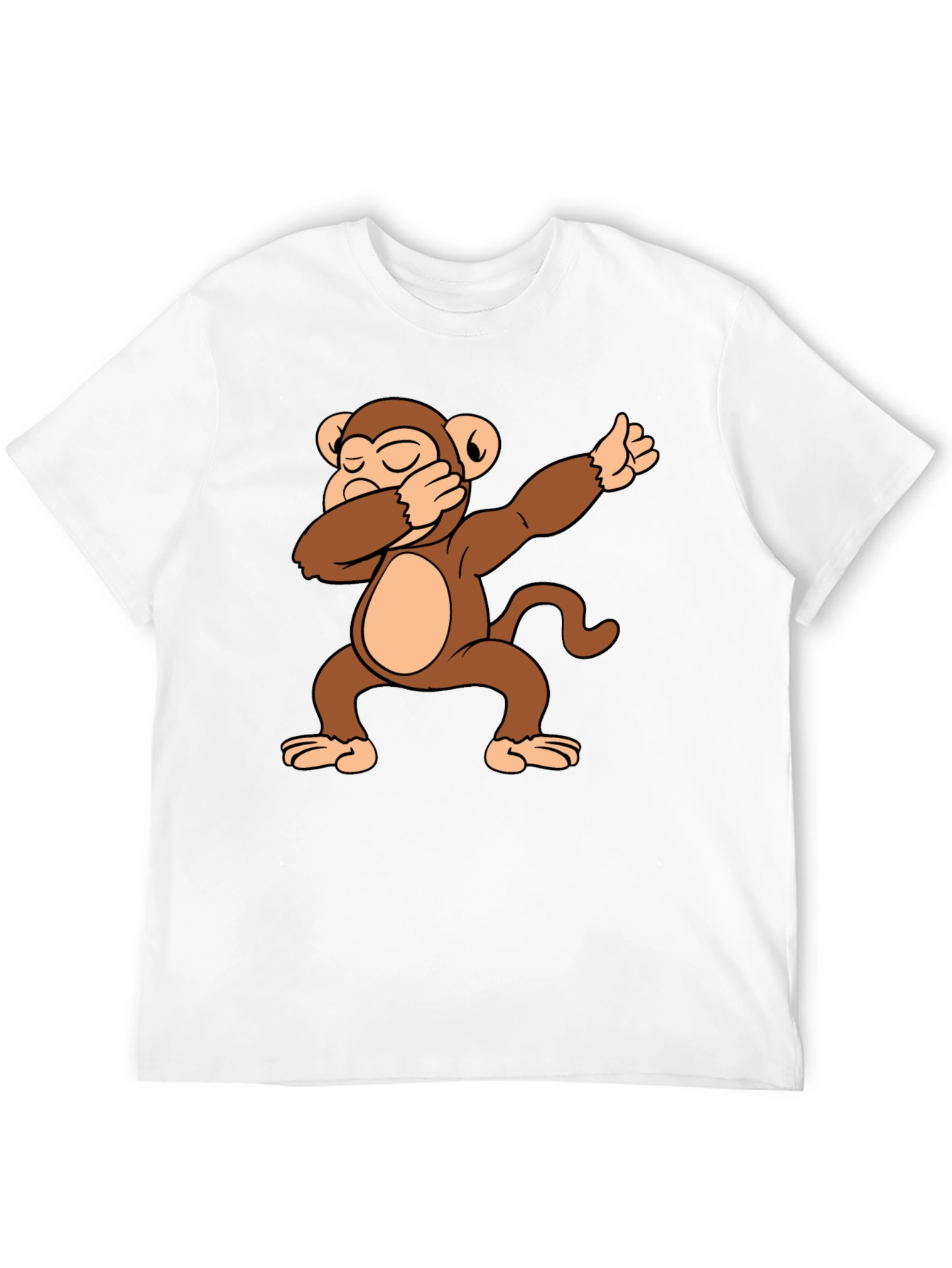Dabbing Monkey Graphic T-Shirt