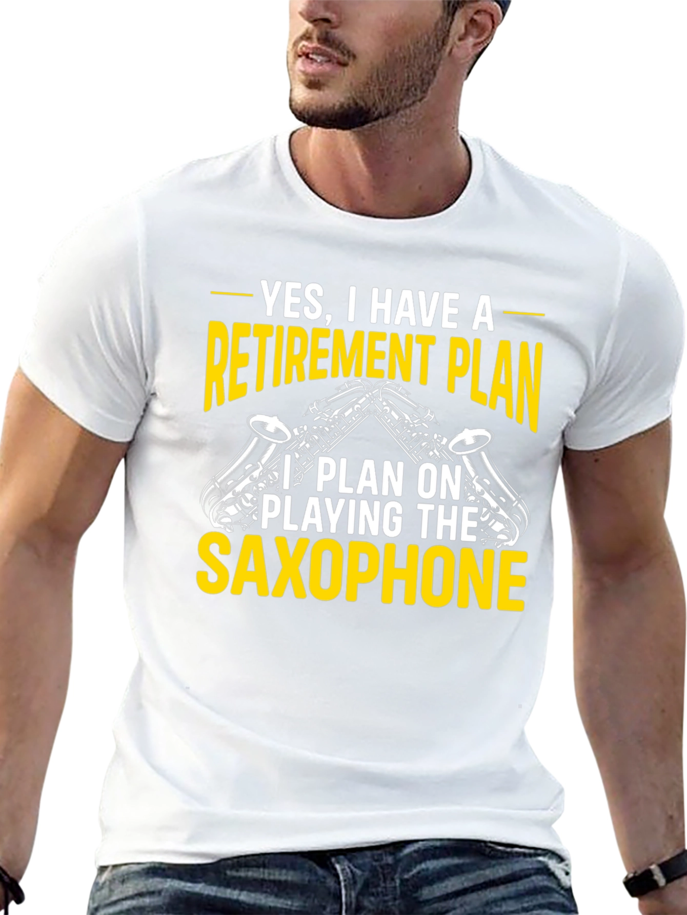 Retirement Plan Saxophone T-Shirt