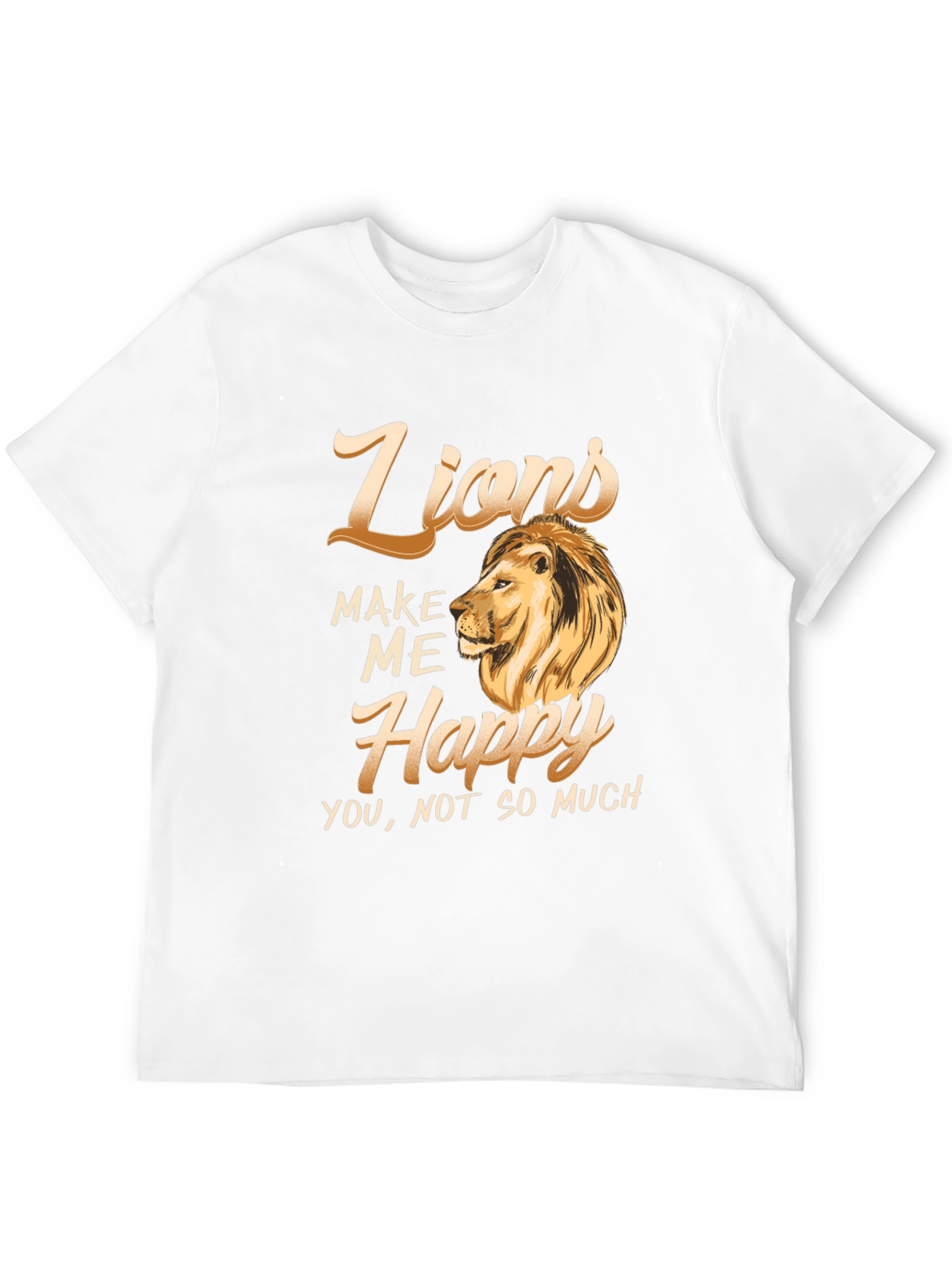 Lions Make Me Happy Graphic Tee